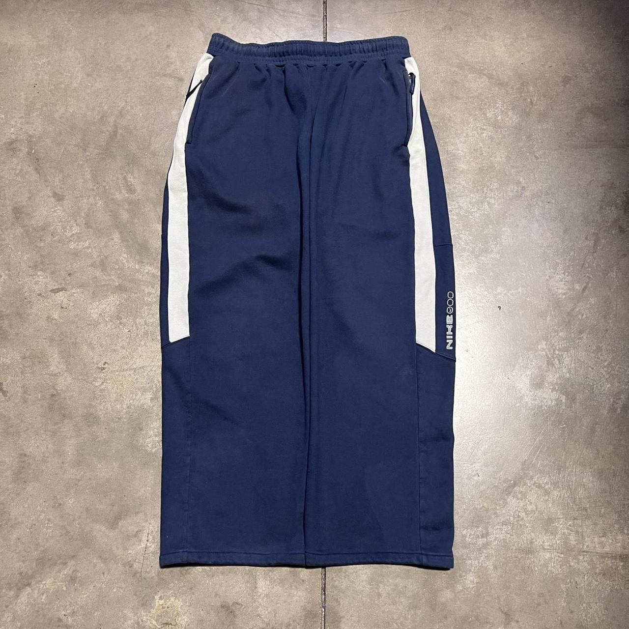 Nike Vintage Nike Baggy Cotton Sweatpants Mini Swoosh Wide Leg Size US 35 - 3 Thumbnail