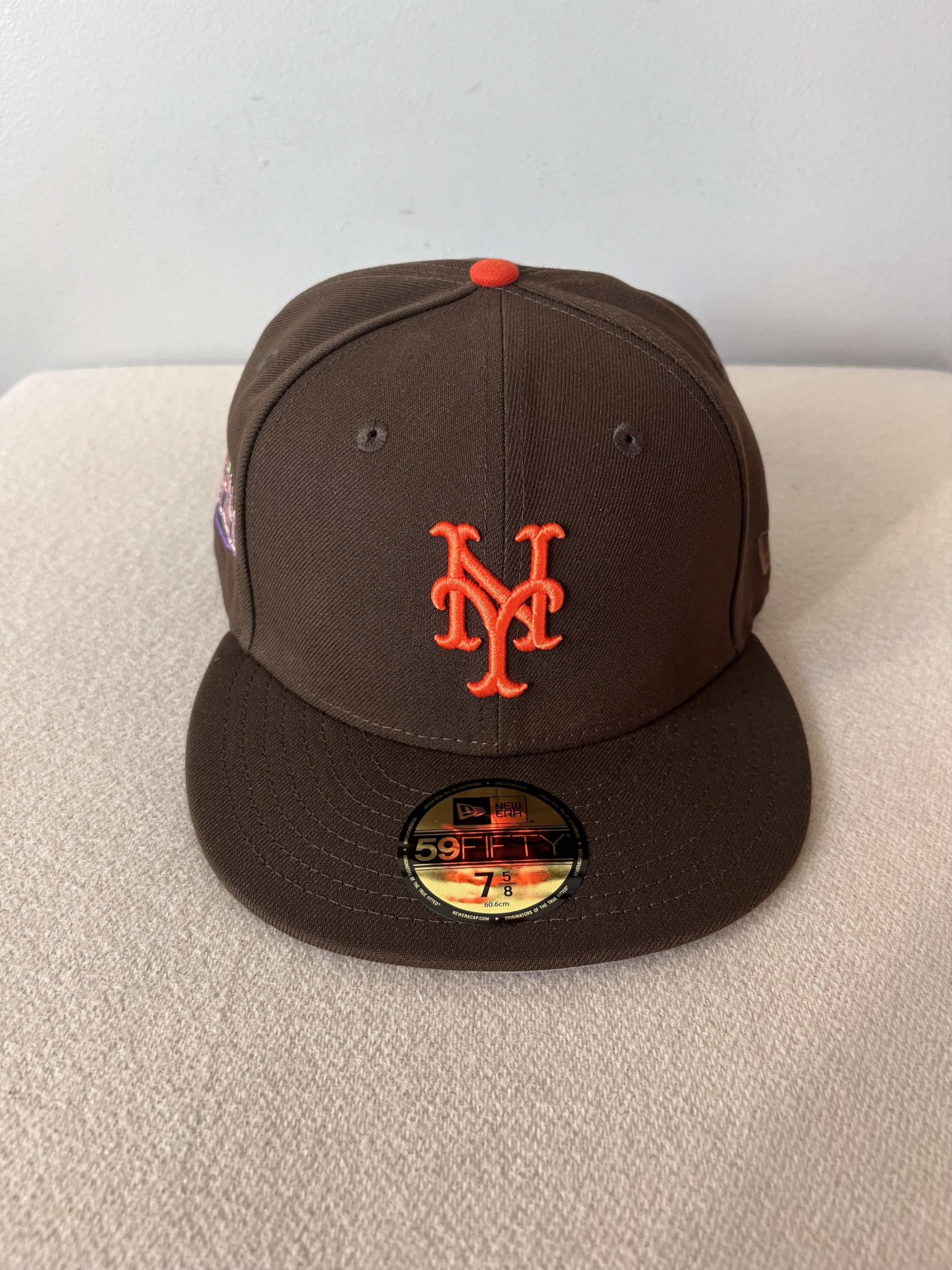 New Era 7 5/8 New Era Hat Club Seinfeld New York Mets 59FIFTY Hat Size ONE SIZE - 2 Thumbnail
