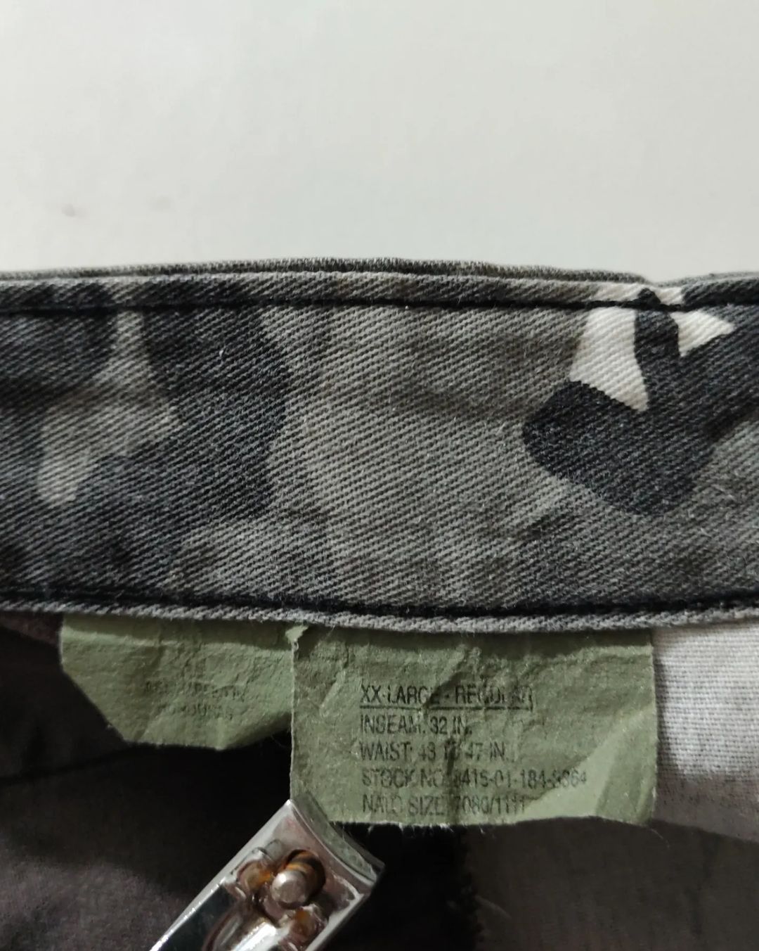 Vintage 90s Vintage Camo Cargo Shorts Size US 44 / EU 60 - 11 Thumbnail