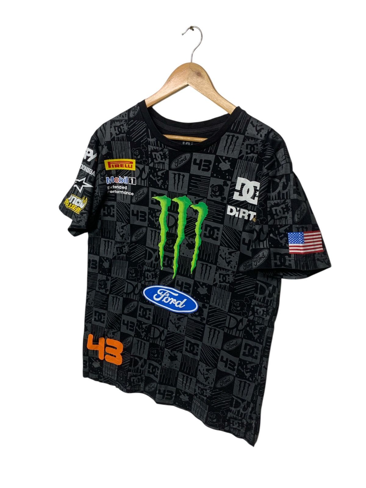 Fox Racing Rare Monster Ford Racing Fullprint T Shirt Size US L / EU 52-54 / 3 - 2 Thumbnail