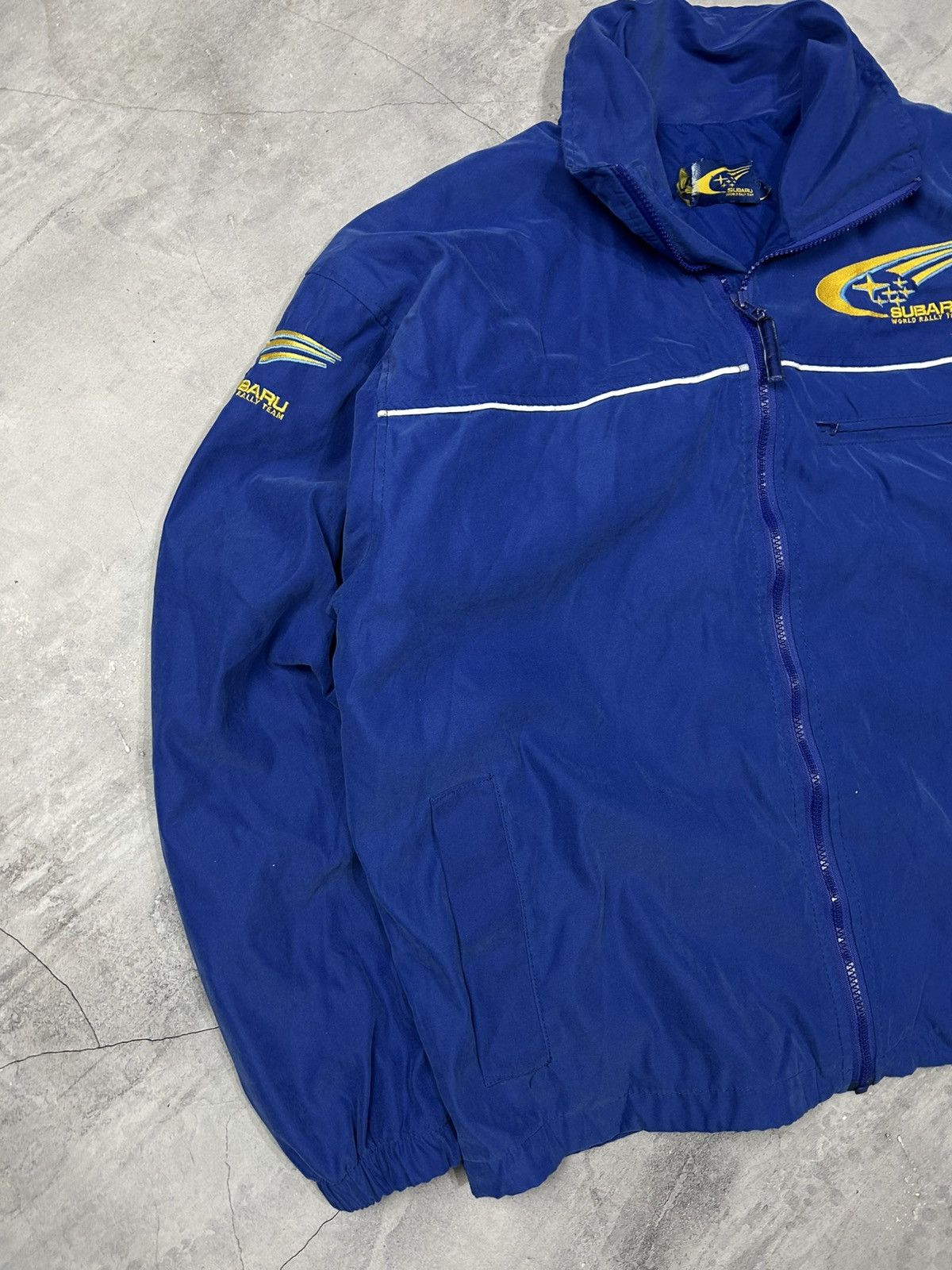 Formula 1 × Vintage Vintage Subaru Racing Jacket Big Logo F1 Nascar Size US L / EU 52-54 / 3 - 3 Thumbnail