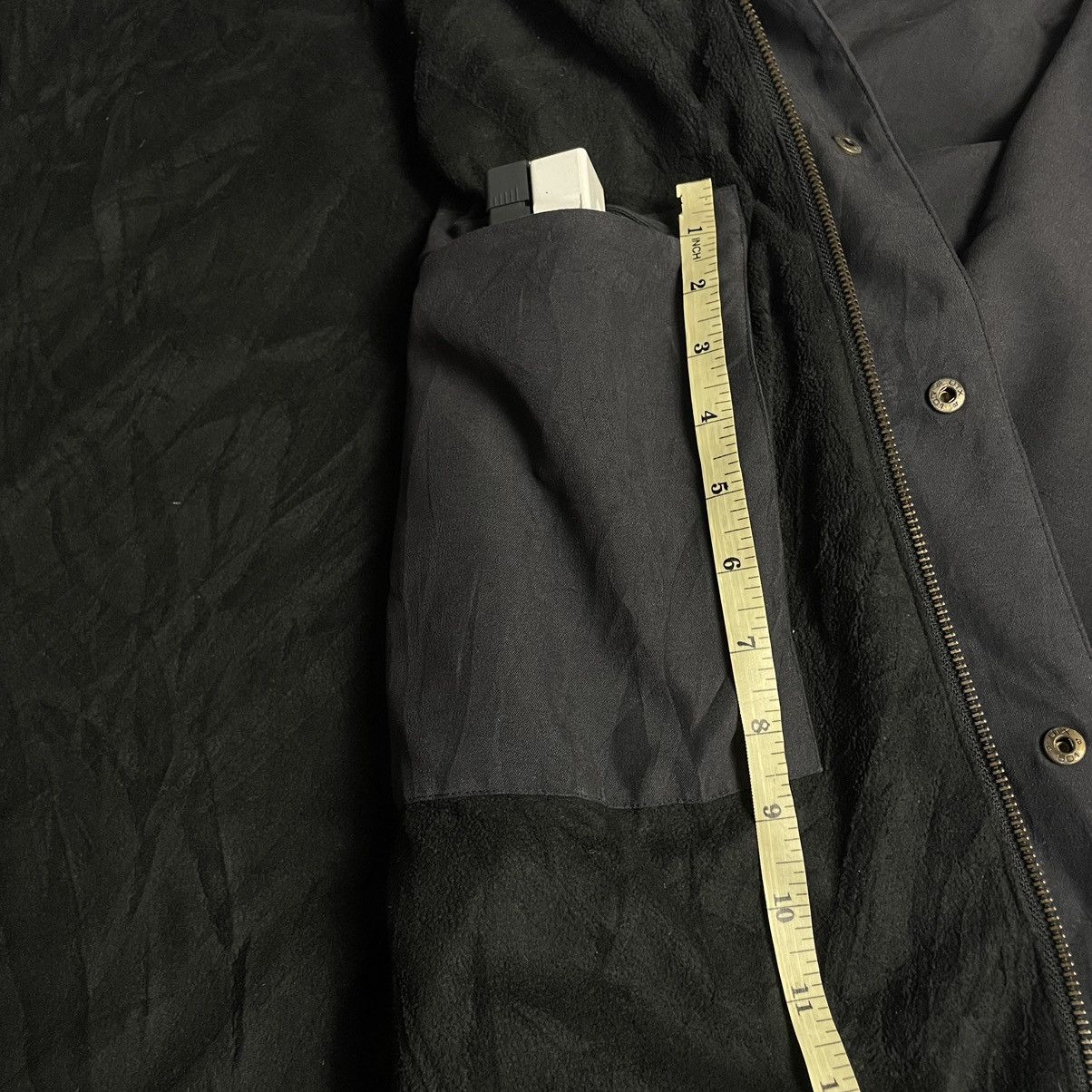 Nike Y2K NIKE SWOOSH BUTTON UP FULL ZIP LONG JACKET Size US XL / EU 56 / 4 - 12 Thumbnail