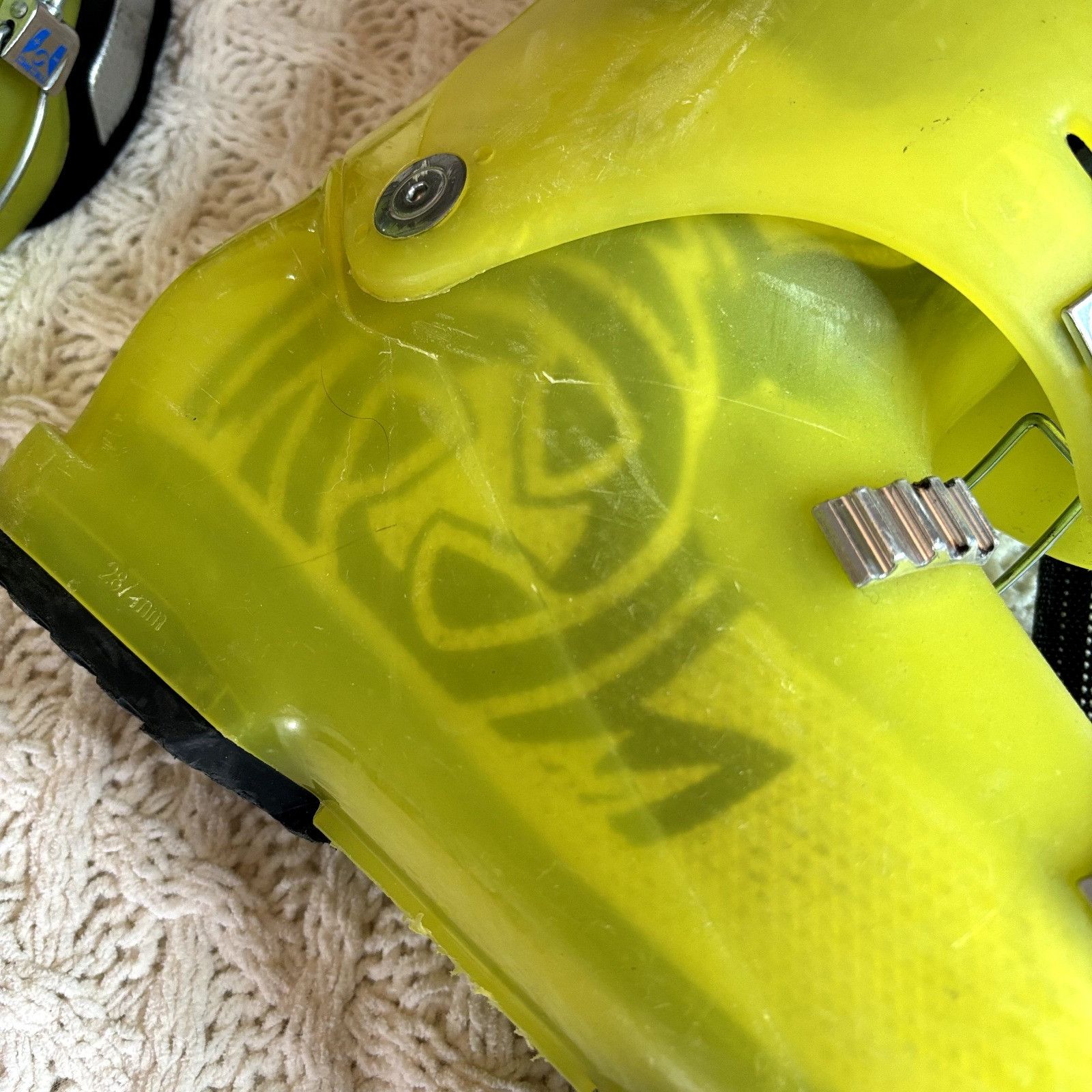 Other Nordica Supercharger Ignition Yellow Professional Ski Boots Size US 13 / EU 46 - 7 Thumbnail