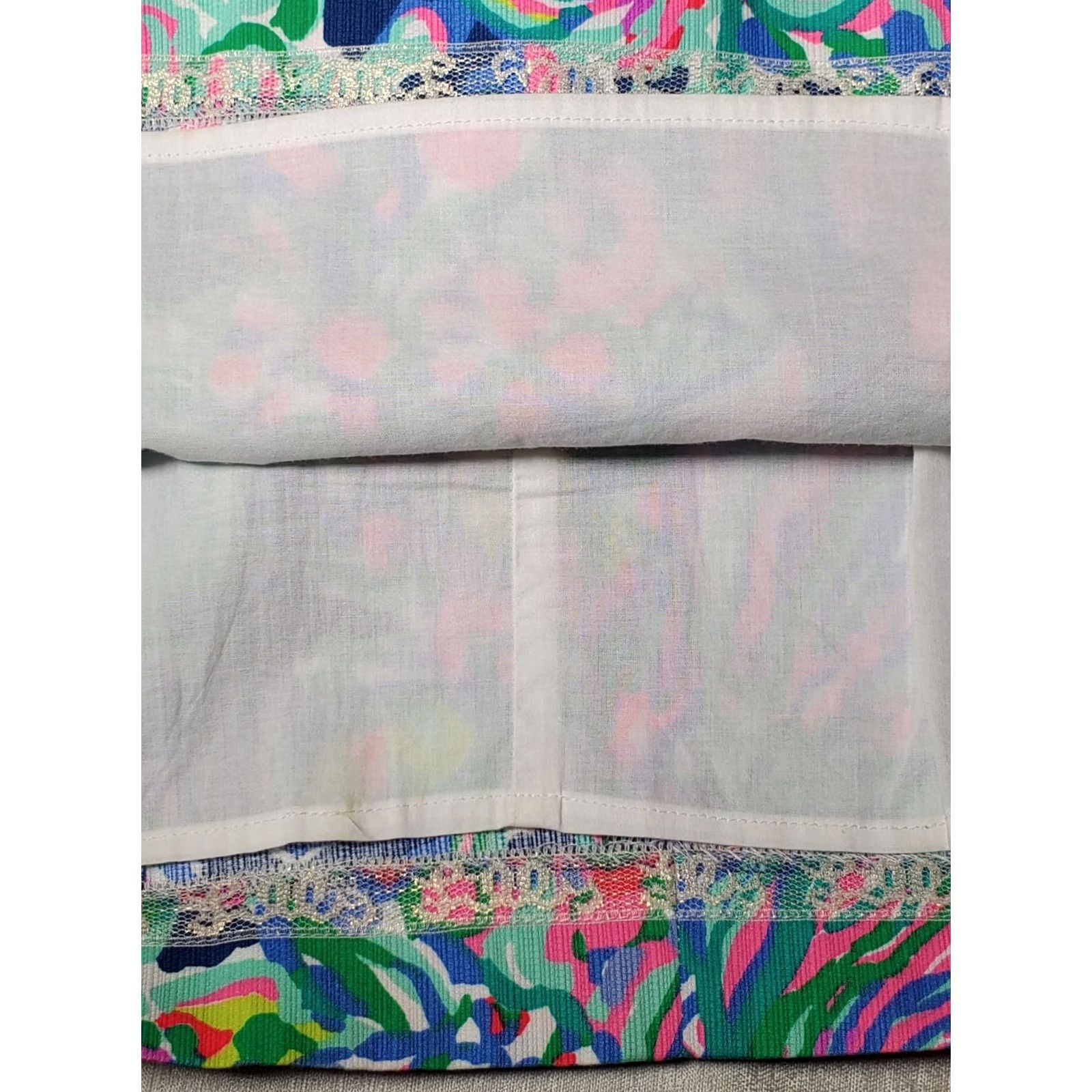 Lilly Pulitzer Lilly Pulitzer Ryder Shift Dress in Seaside Allure Escapade Bead Lace Womens 4 Size S / US 4 / IT 40 - 7 Thumbnail