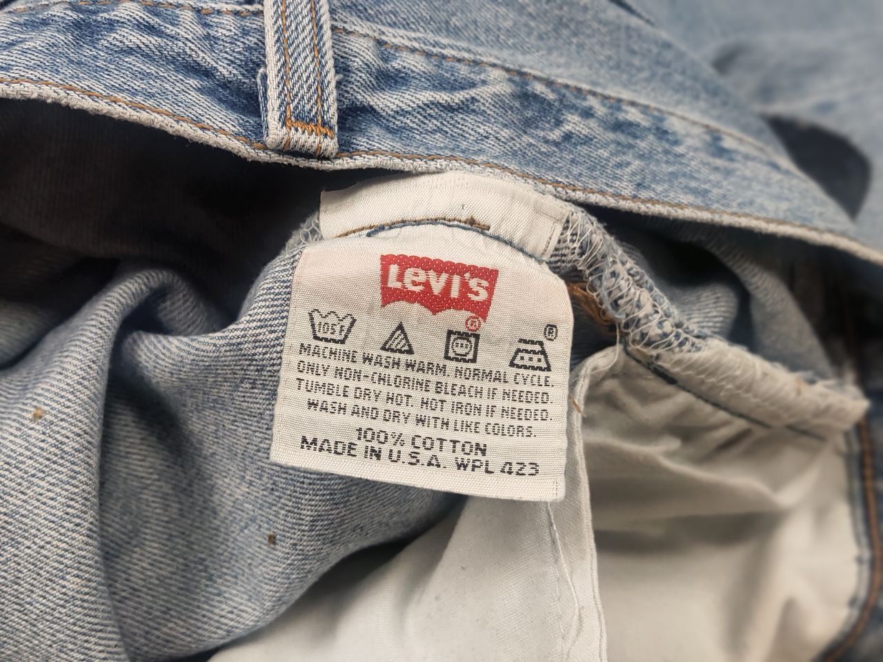 Levi's Vintage 90's Levi’s 501 Sashiko Kapital Jeans junya Style Size 29" - 14 Thumbnail