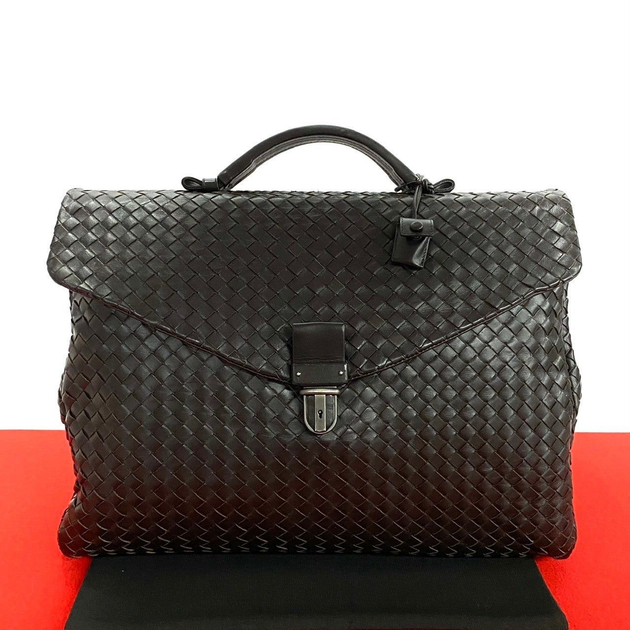 Bottega Veneta Bottega Veneta Handbag Brown Leather Size ONE SIZE - 1 Thumbnail