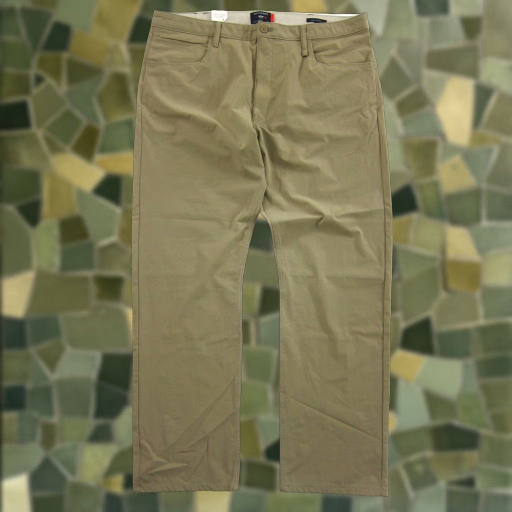 Dockers DOCKERS Pant Brown Regular Straight 40x32 Men NWT Stretch Breathable Security Flat Front Waist 40 Inseam 32 Май Size US 40 / EU 56 - 1 Thumbnail