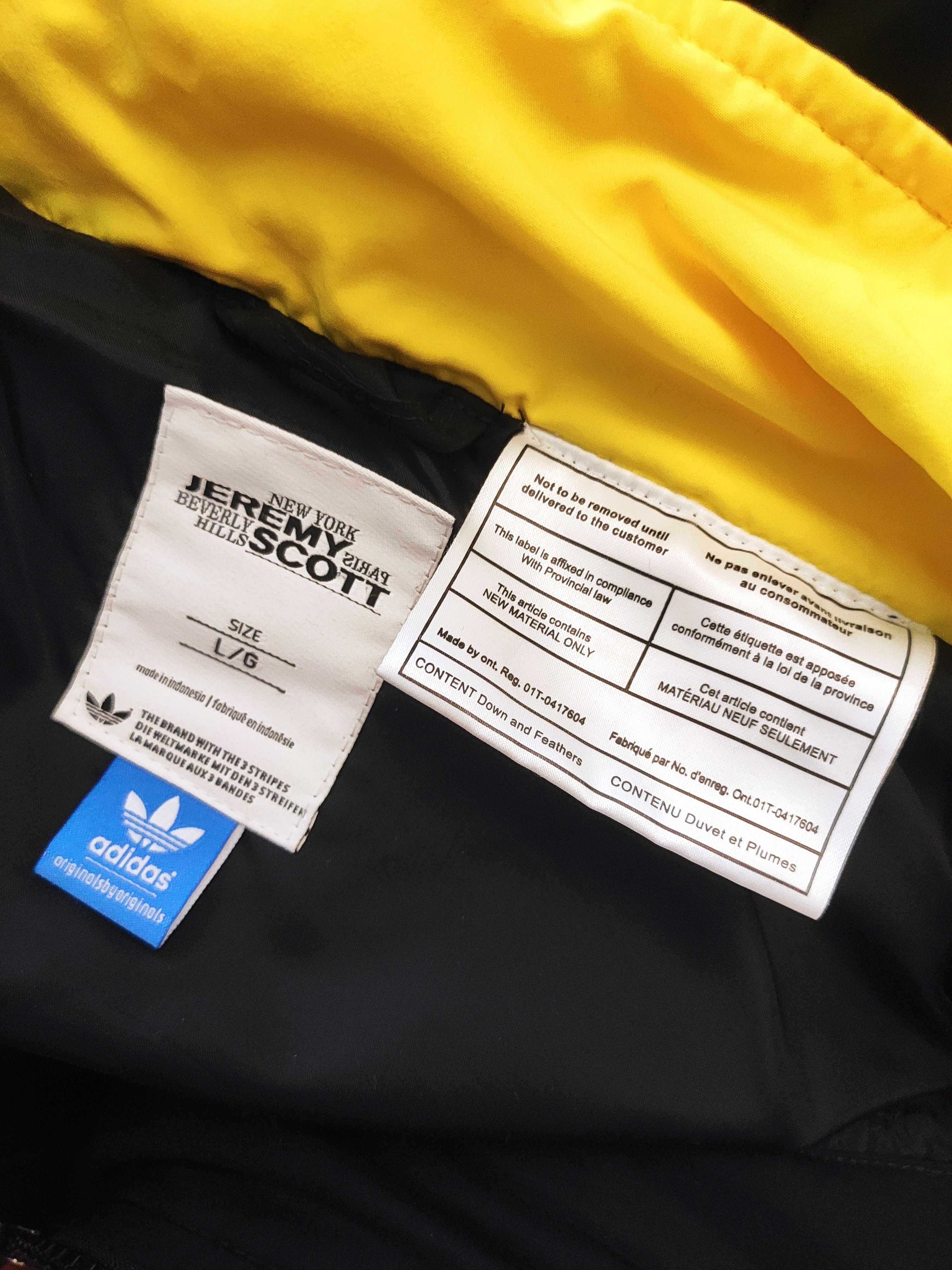 Jeremy Scott RARE! FW09 TV color bars puffer Size ONE SIZE - 12 Thumbnail