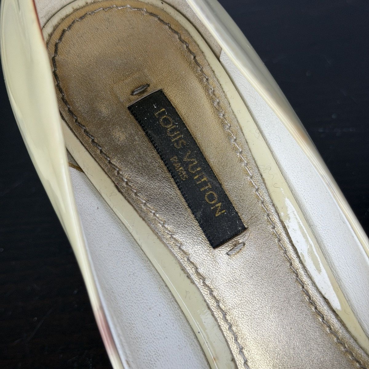 Louis Vuitton Louis Vuitton Patent Leather Heels Size US 6 / IT 36 - 9 Thumbnail