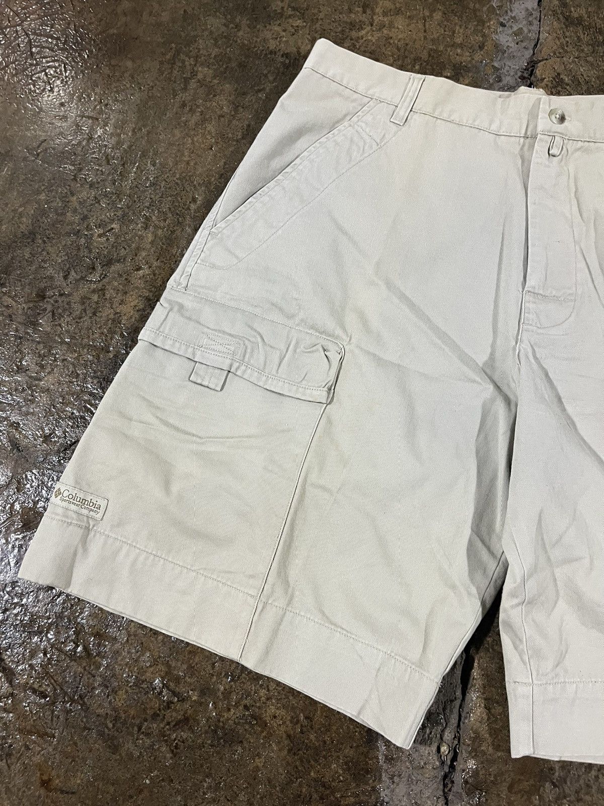 Columbia × Vintage Crazy Vintage Columbia Cargo Shorts Baggy Utility Gorp NWT Size US 36 / EU 52 - 4 Thumbnail