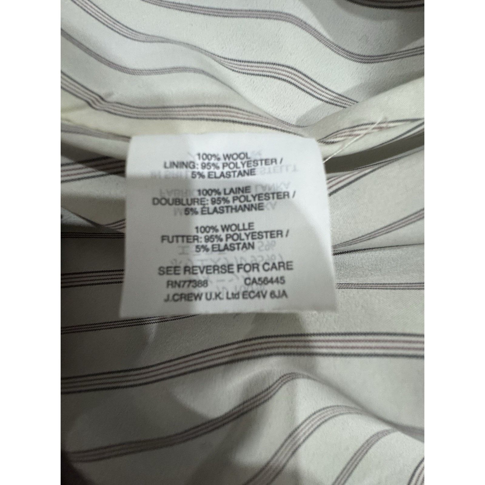 J.Crew J Crew 100% Wool Brown Plaid No 2 Pencil Skirt W/Side Slit Size 28" / US 6 / IT 42 - 6 Thumbnail