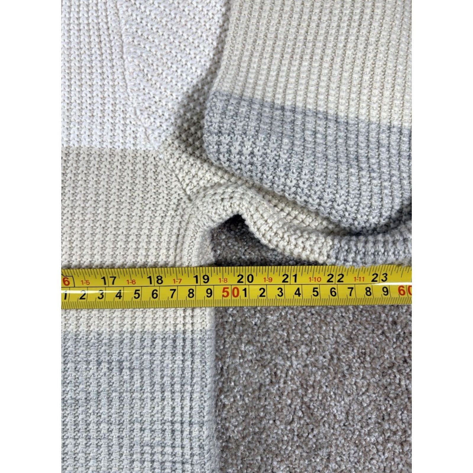 Jack & Jones JACK & JONES Core Crew Neck Sweater Color Block Men’s Large L Multicolor cotton acrylic knit Logo Pullover Casual Regular Size US L / EU 52-54 / 3 - 7 Thumbnail