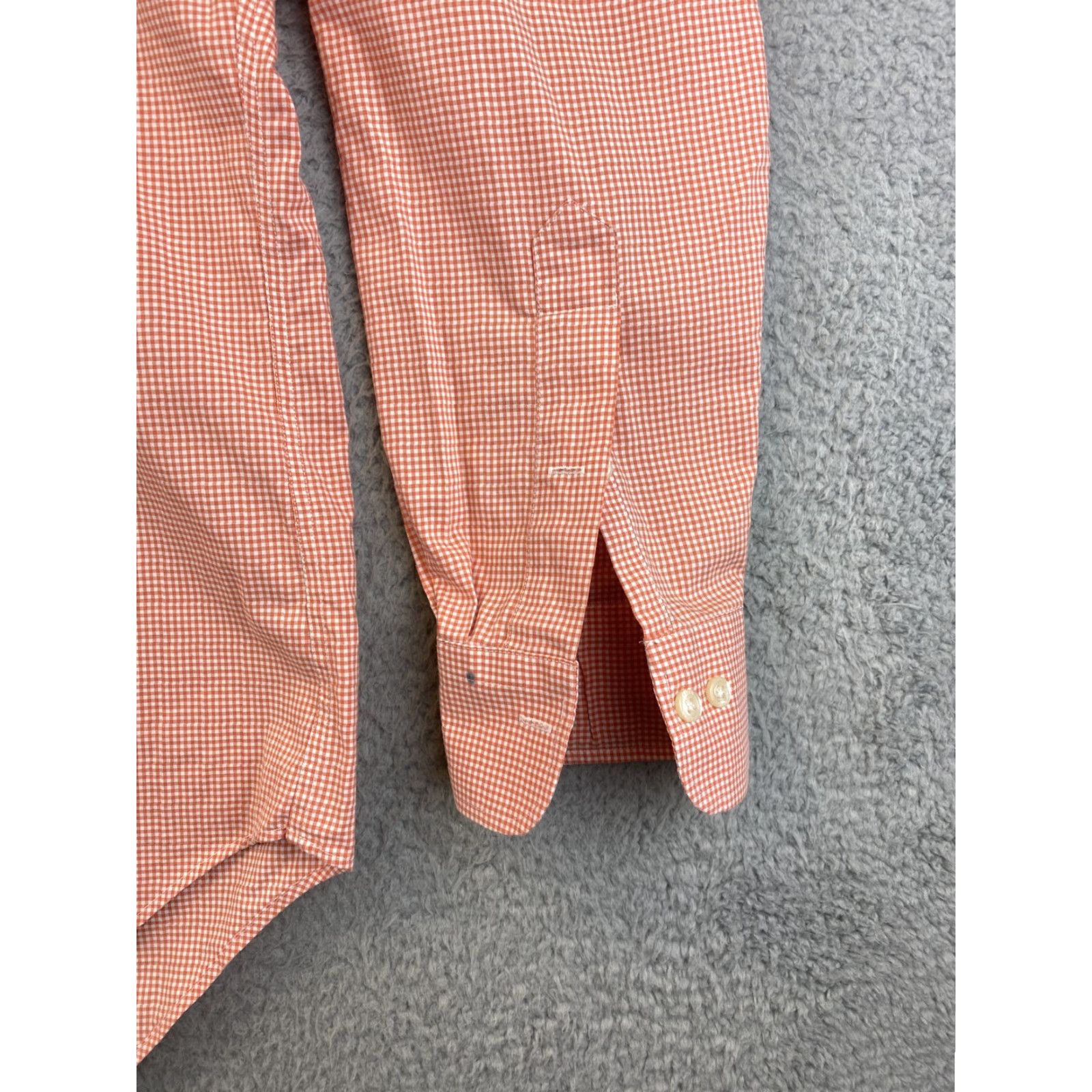Ralph Lauren Ralph Lauren Orange Checked Men’s 16.5 34/35 Classic Fit Button Shirt /85-27 Size US L / EU 52-54 / 3 - 3 Thumbnail