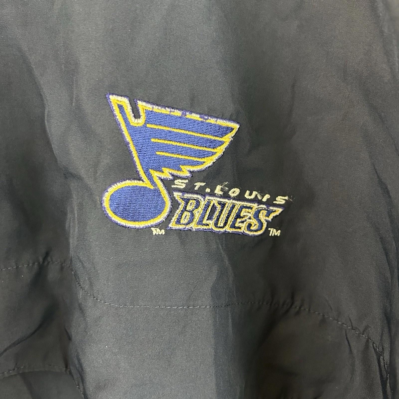 Antigua St Louis Blues/Savvis Center Reversable NHL Jacket Sz-L Y2K Size ONE SIZE - 7 Thumbnail