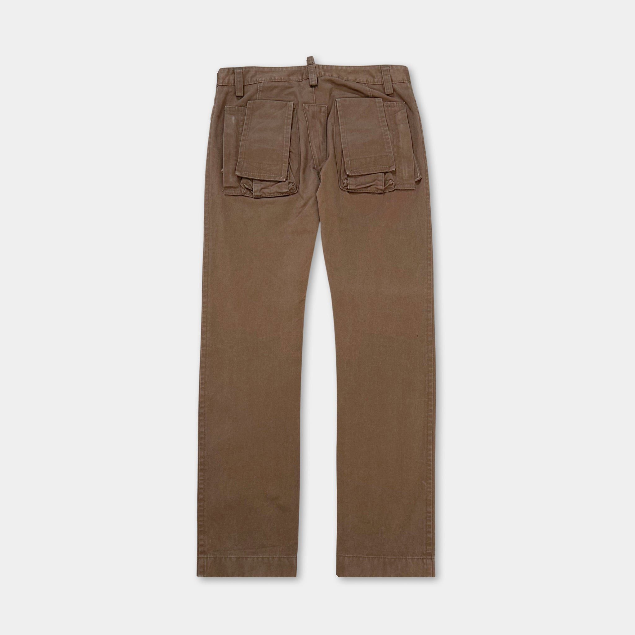 Dsquared2 Dsquared Brown Cargo Pants Size US 32 / EU 48 - 4 Thumbnail