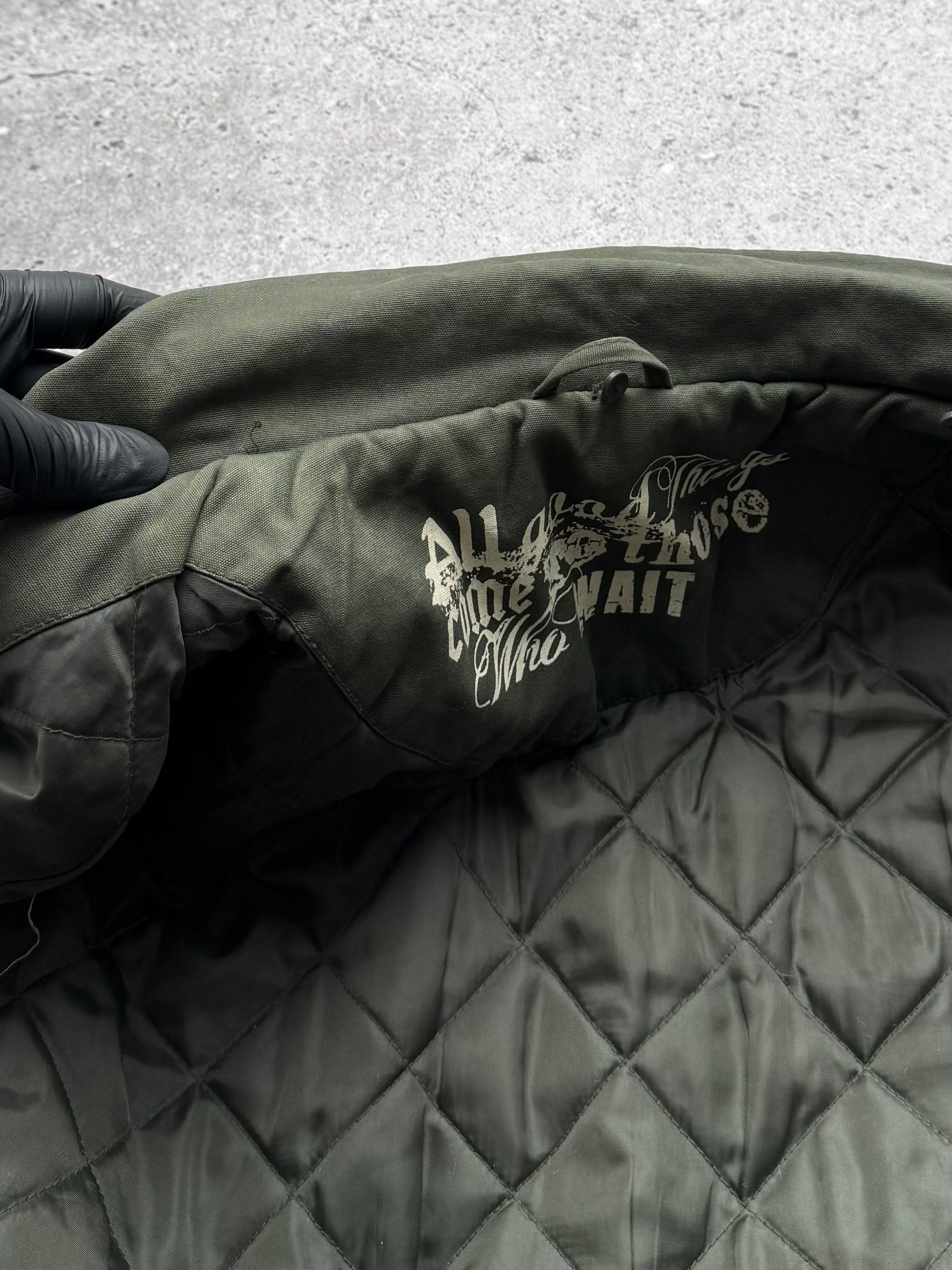 Vintage Y2K Utility Jacket Military Cargo Field Coat Y2K Casual (E8) Size M / US 6-8 / IT 42-44 - 9 Thumbnail