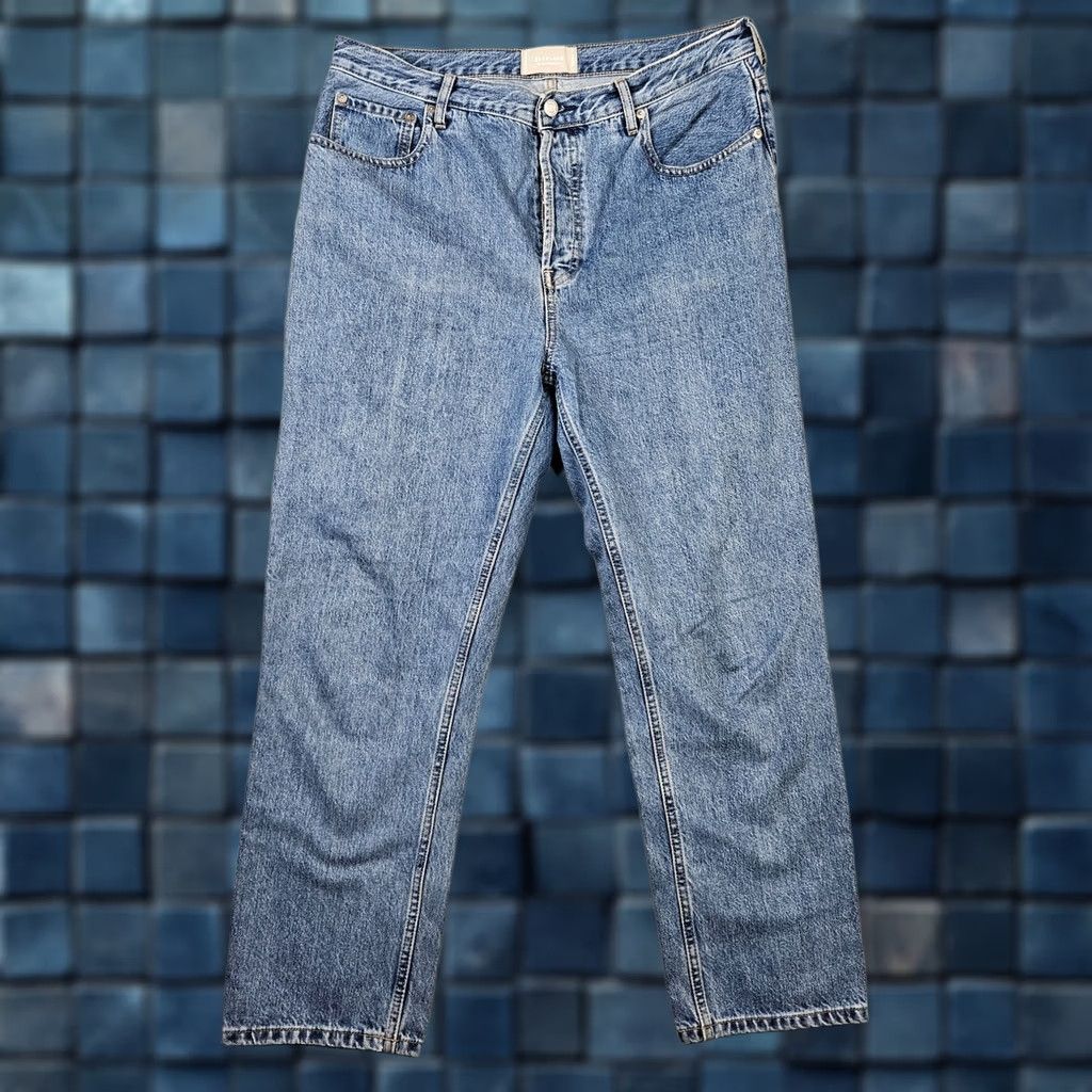 Everlane EVERLANE Jeans 90s Blue Straight Leg Button Fly Men Sz 32 - Denim Cotton Regular Pocket 5-Pocket Model Levi's 501 Vintage: No Size US 32 / EU 48 - 1 Thumbnail
