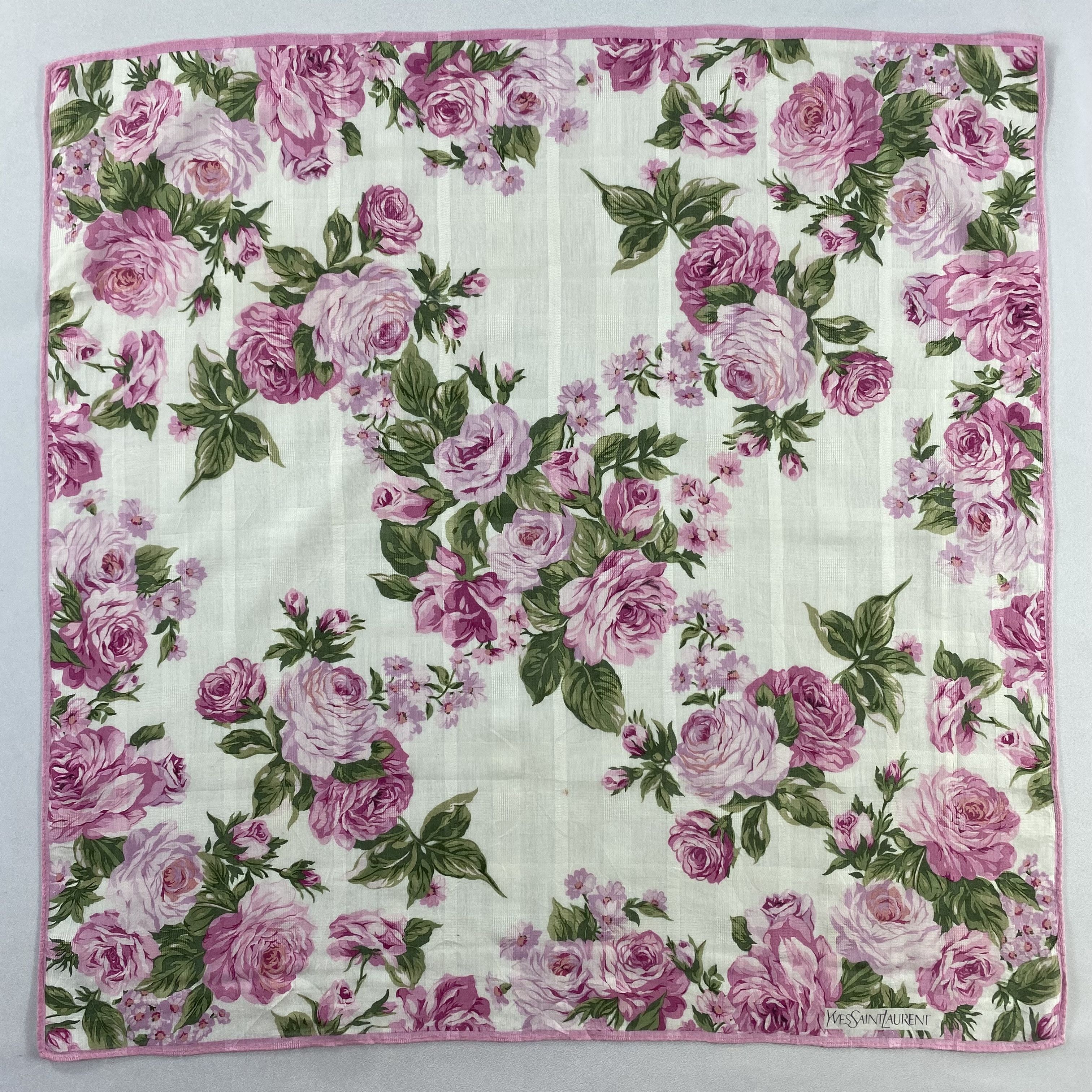 Vintage Yves Saint Laurent Handkerchief / Neckerchief-P1628 Size ONE SIZE - 1 Thumbnail
