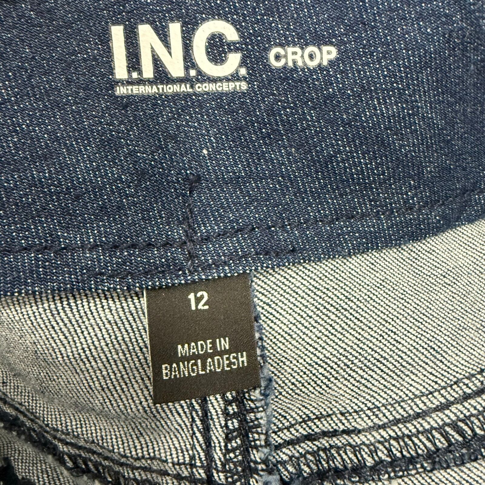 Macys INC International Concepts Women’s Jeans sz 12 NEW #G651 Size 34" / US 12 / IT 48 - 4 Thumbnail