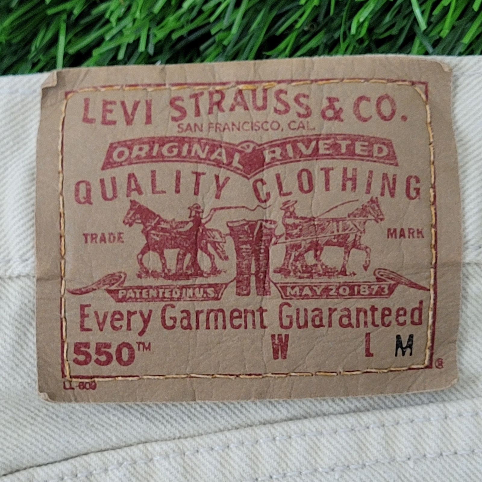 Levi's Vintage LEVIS 550 High-Rise Baggy Jeans Womens 8/9 30x30 USA Size 30" / US 8 / IT 44 - 5 Thumbnail