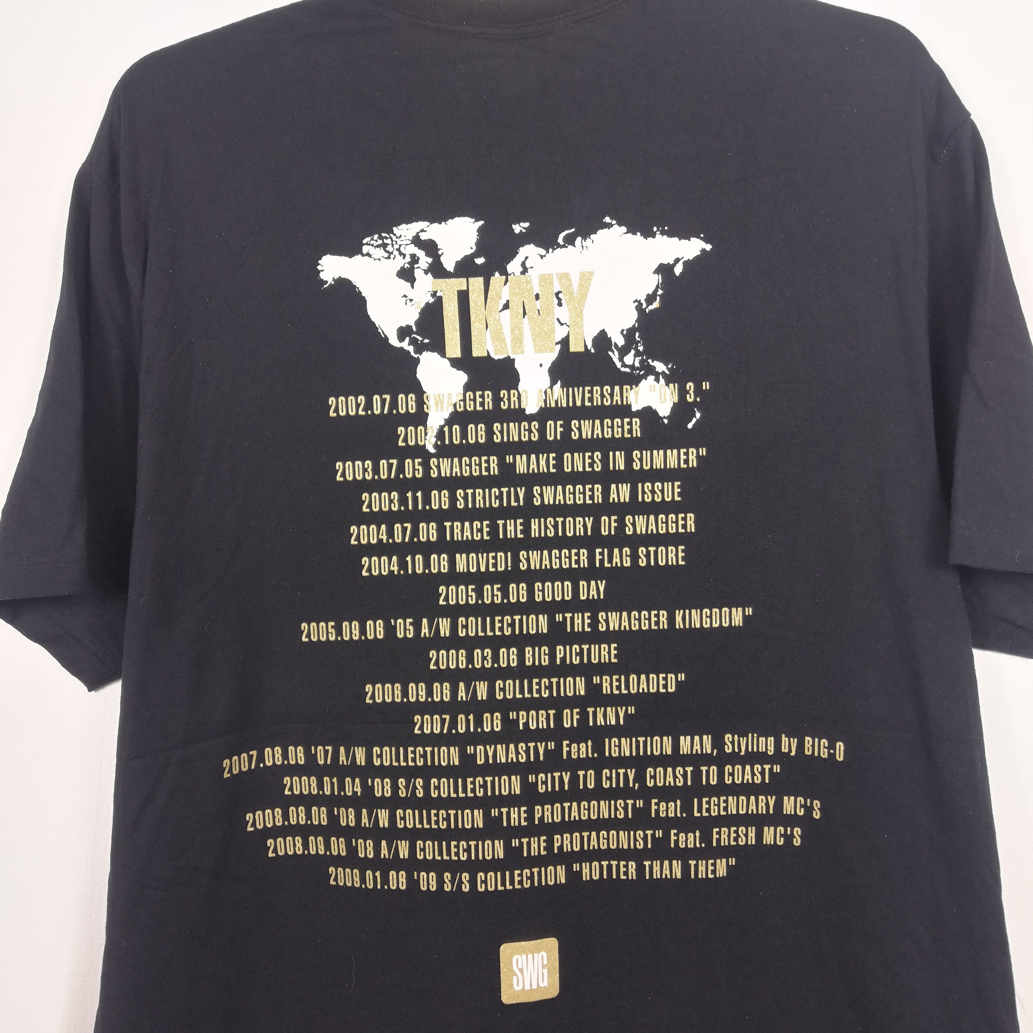 Japanese Brand Y2K Swagger Xth T-Shirt Anniversary Tour Concert Tees Size US XXL / EU 58 / 5 - 4 Thumbnail