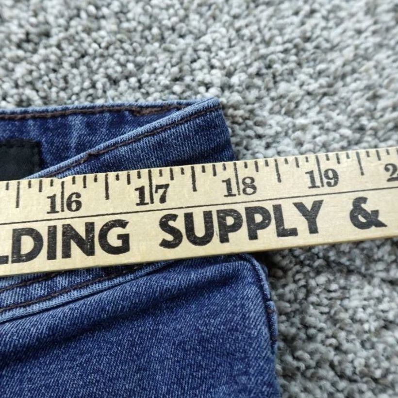 Denime The Perfect Jean NYC Jeans Mens 36X30 Dark Blue Denim Pants Athletic Stretch TPJ Jeans Mens Regular 36 Dark Blue Vintage No Size US 36 / EU 52 - 5 Thumbnail