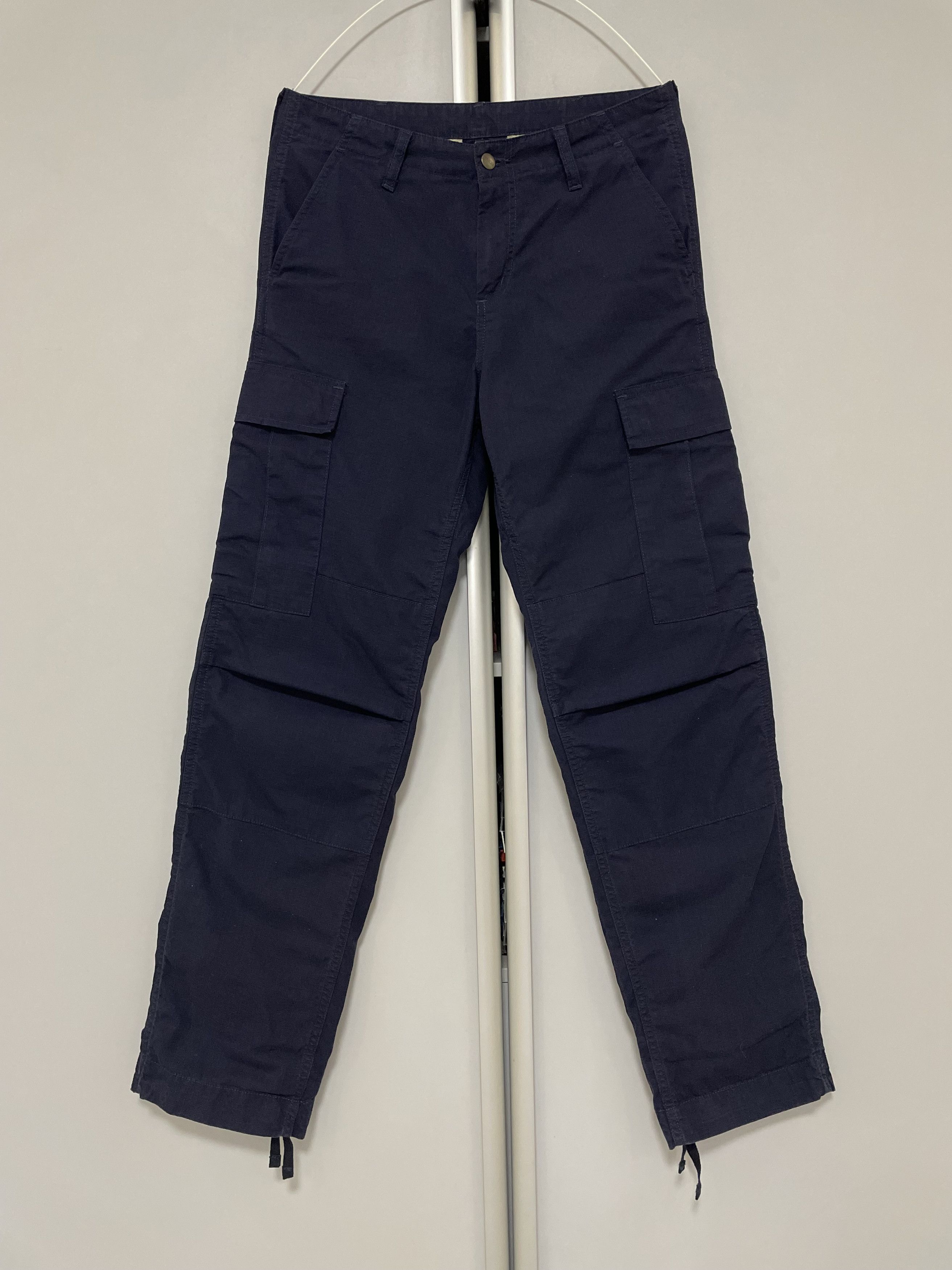 Carhartt Wip CARHARTT WIP Regular Cargo Pants Gorpcore Vintage Dark Navy Size US 30 / EU 46 - 3 Thumbnail