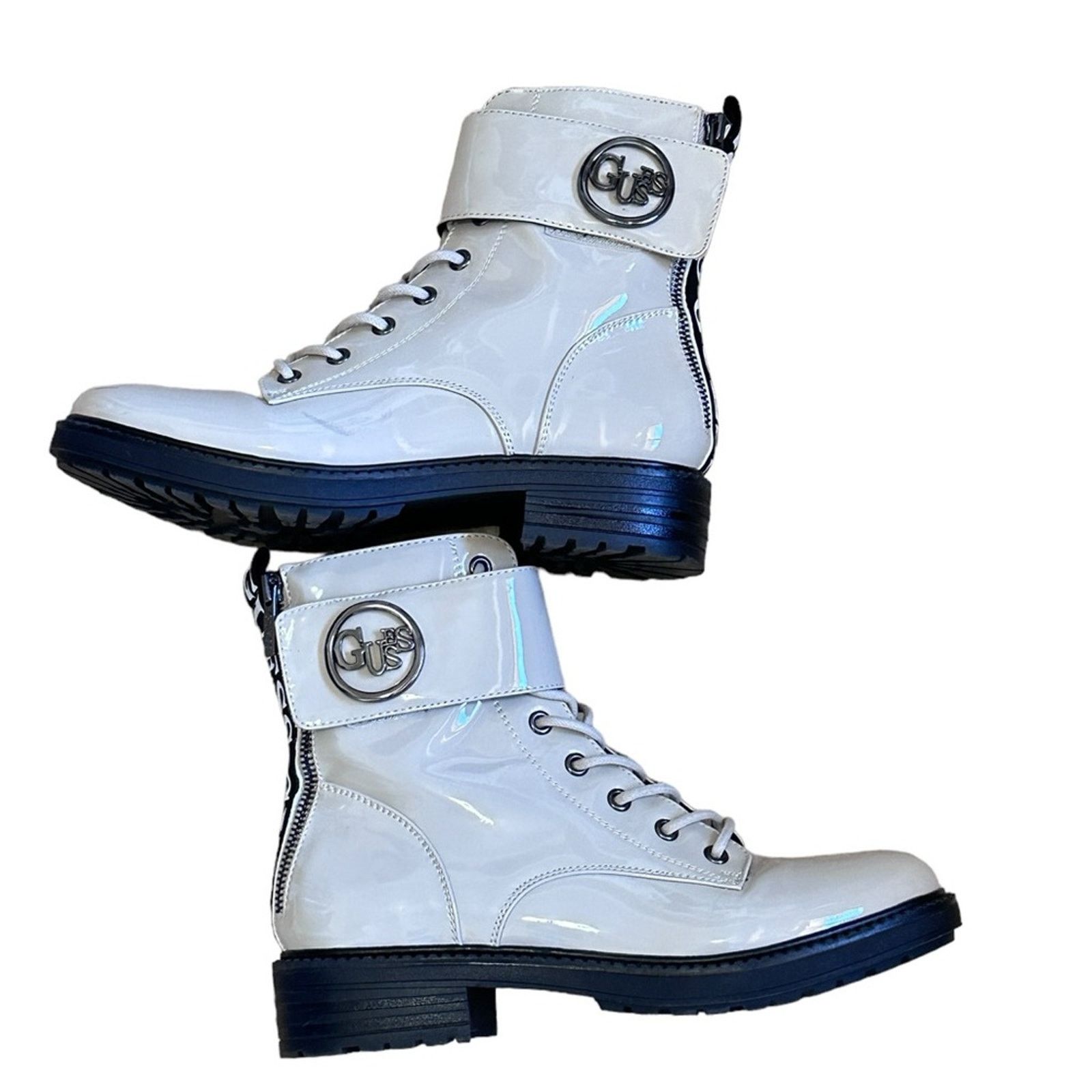 Guess Guess Gabie Boots in Cream Size US 8 / IT 38 - 1 Thumbnail