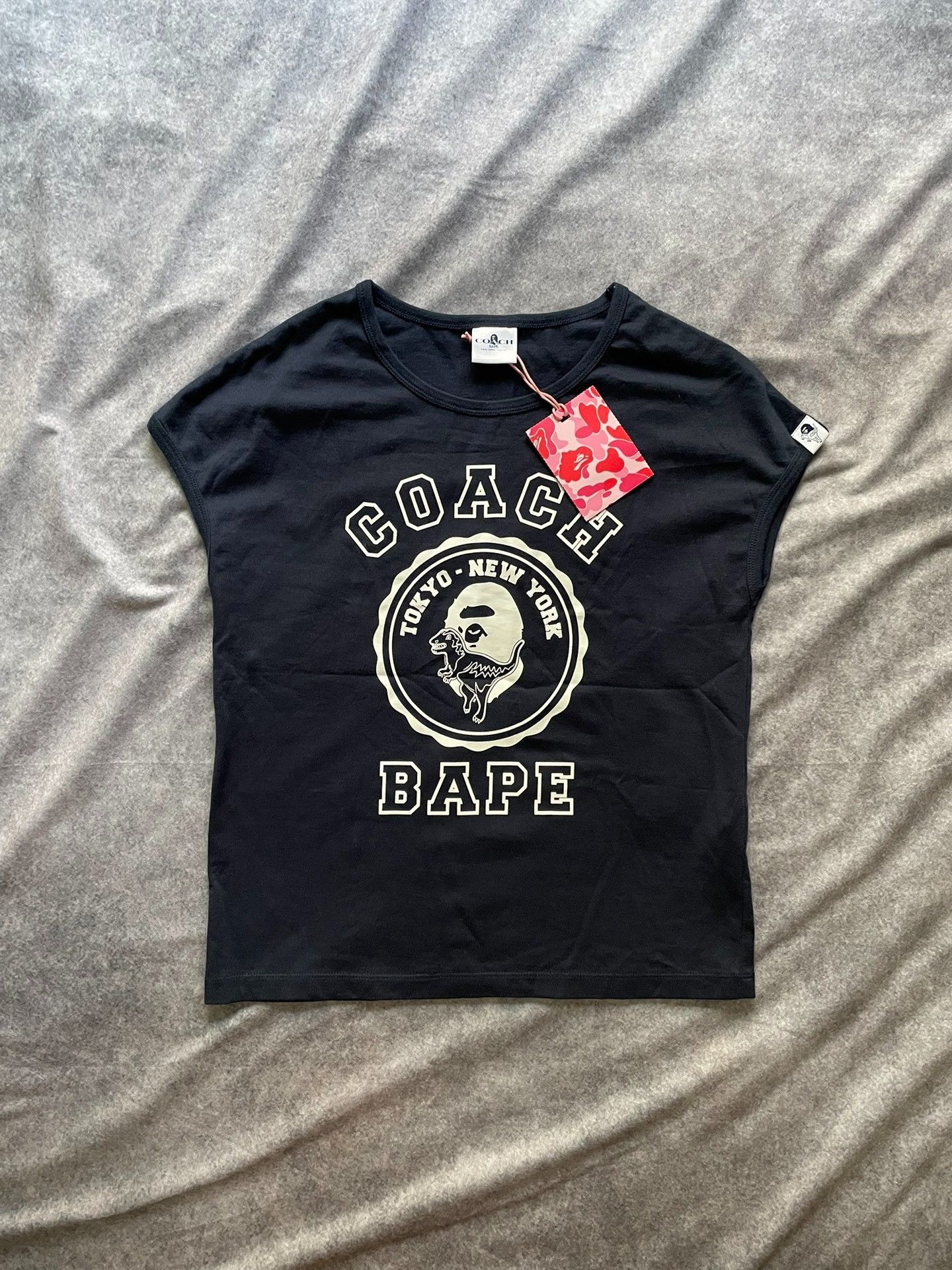 Bape Bape Coach Multi Shark T-Shirt Size US M / EU 48-50 / 2 - 1 Thumbnail