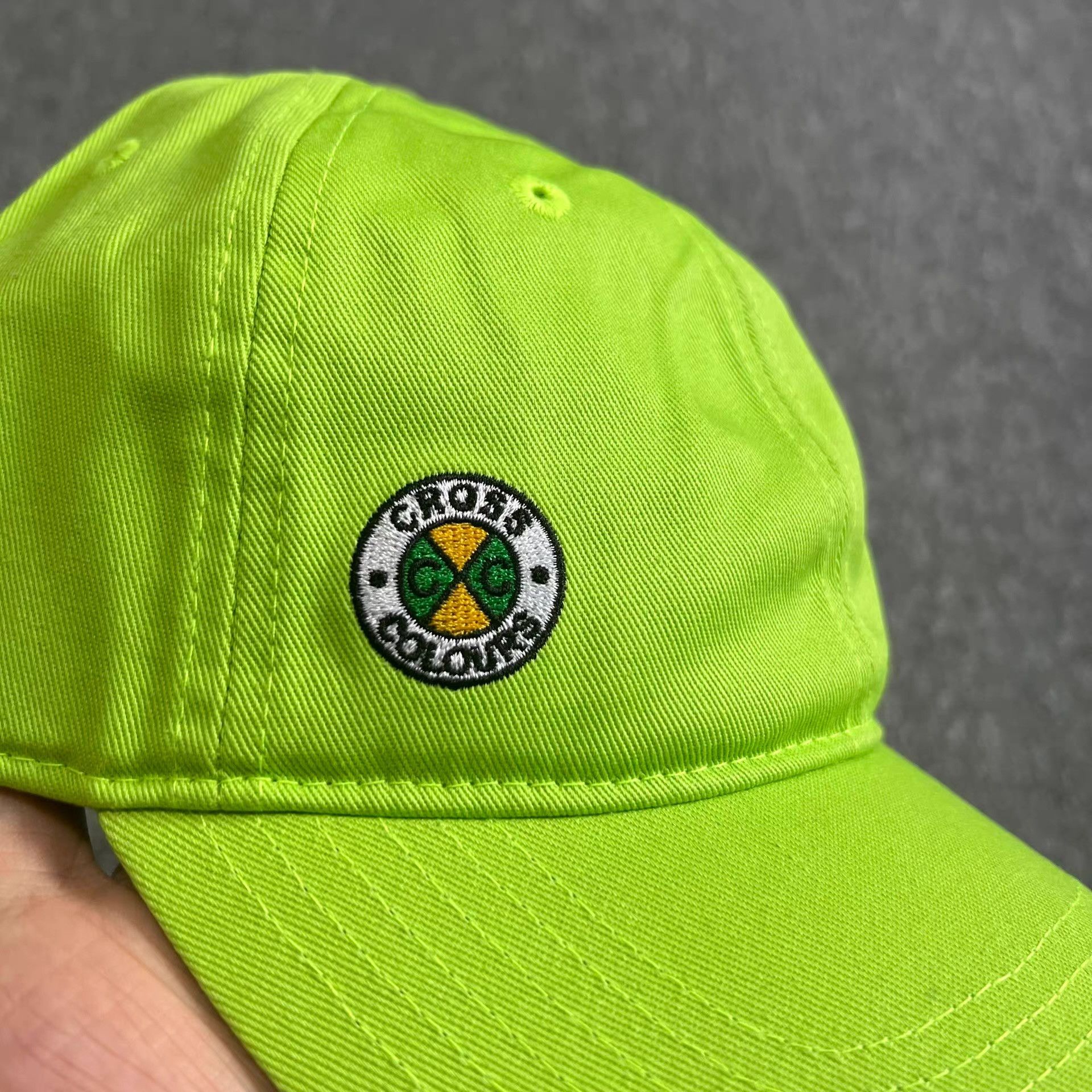 Cross Colours Cross Colours Embroidered Curved Brim Baseball Cap Q7 Size ONE SIZE - 2 Thumbnail