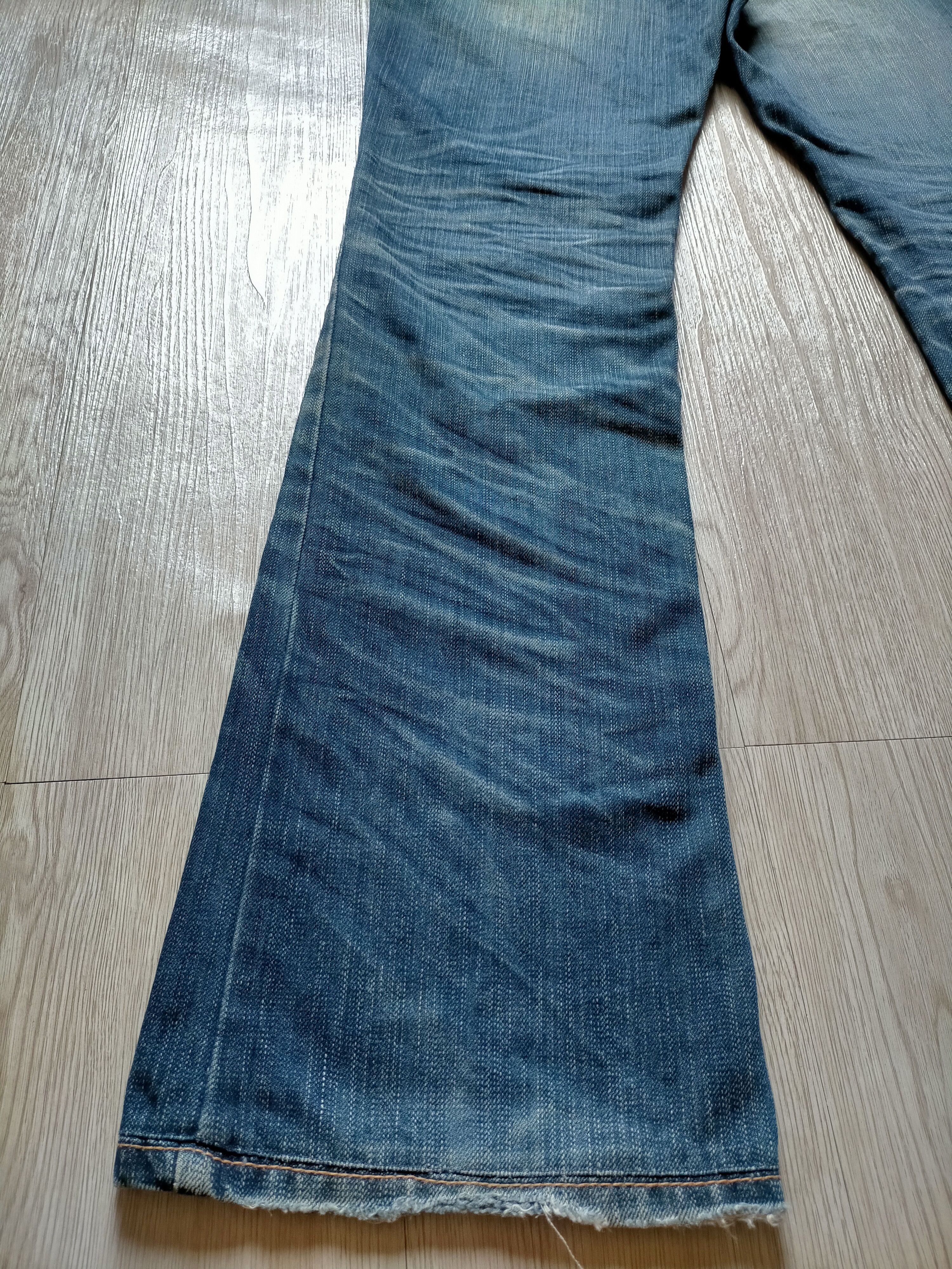 Le Grande Bleu (L.G.B.) OzzFirst Pinball Flare Jeans Studded Boot cut denim Size US 31 - 15 Thumbnail