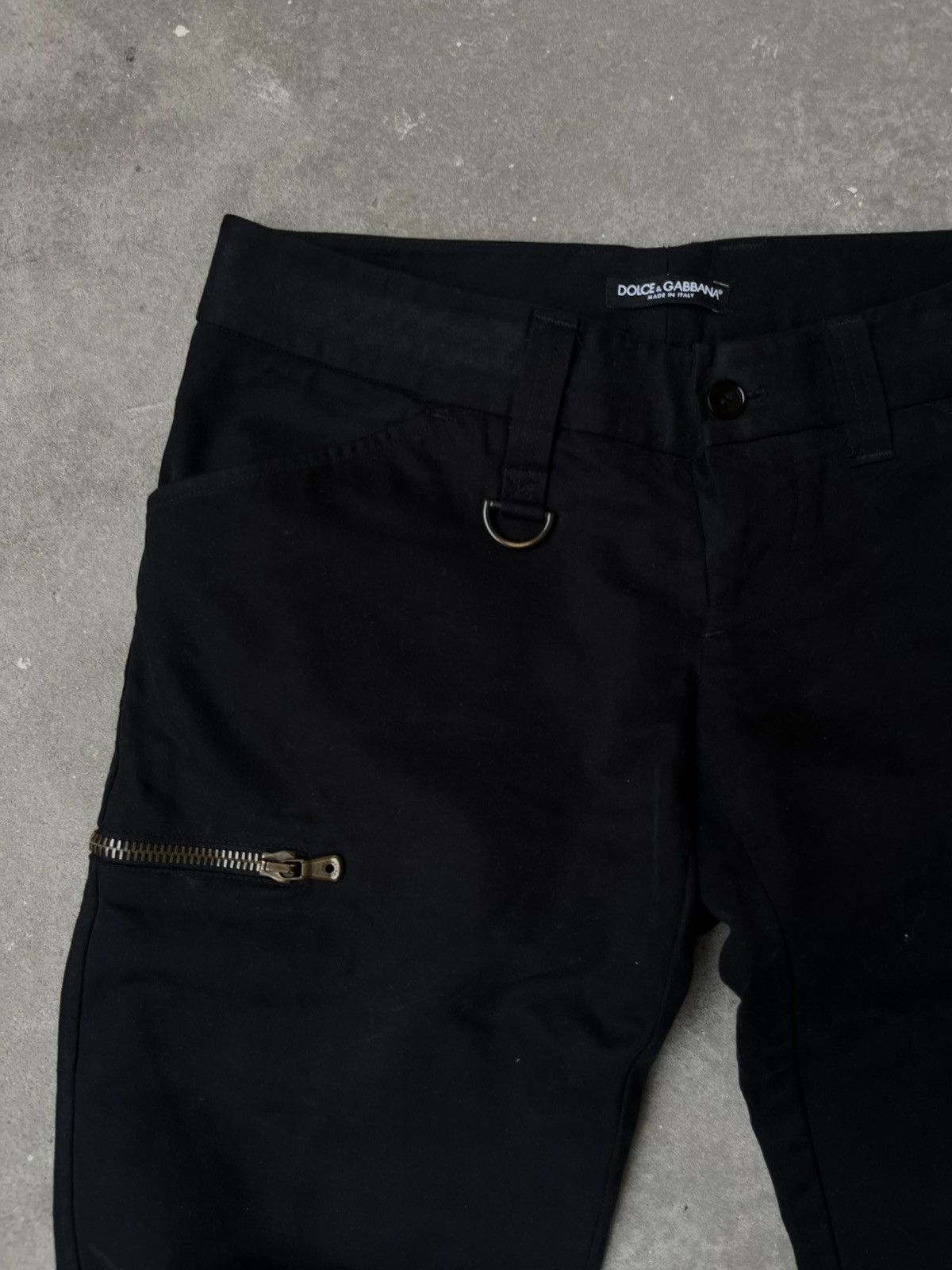 Dolce & Gabbana Dolce&Gabbana AW2003 Biker Buckle Pants Size US 32 / EU 48 - 4 Thumbnail