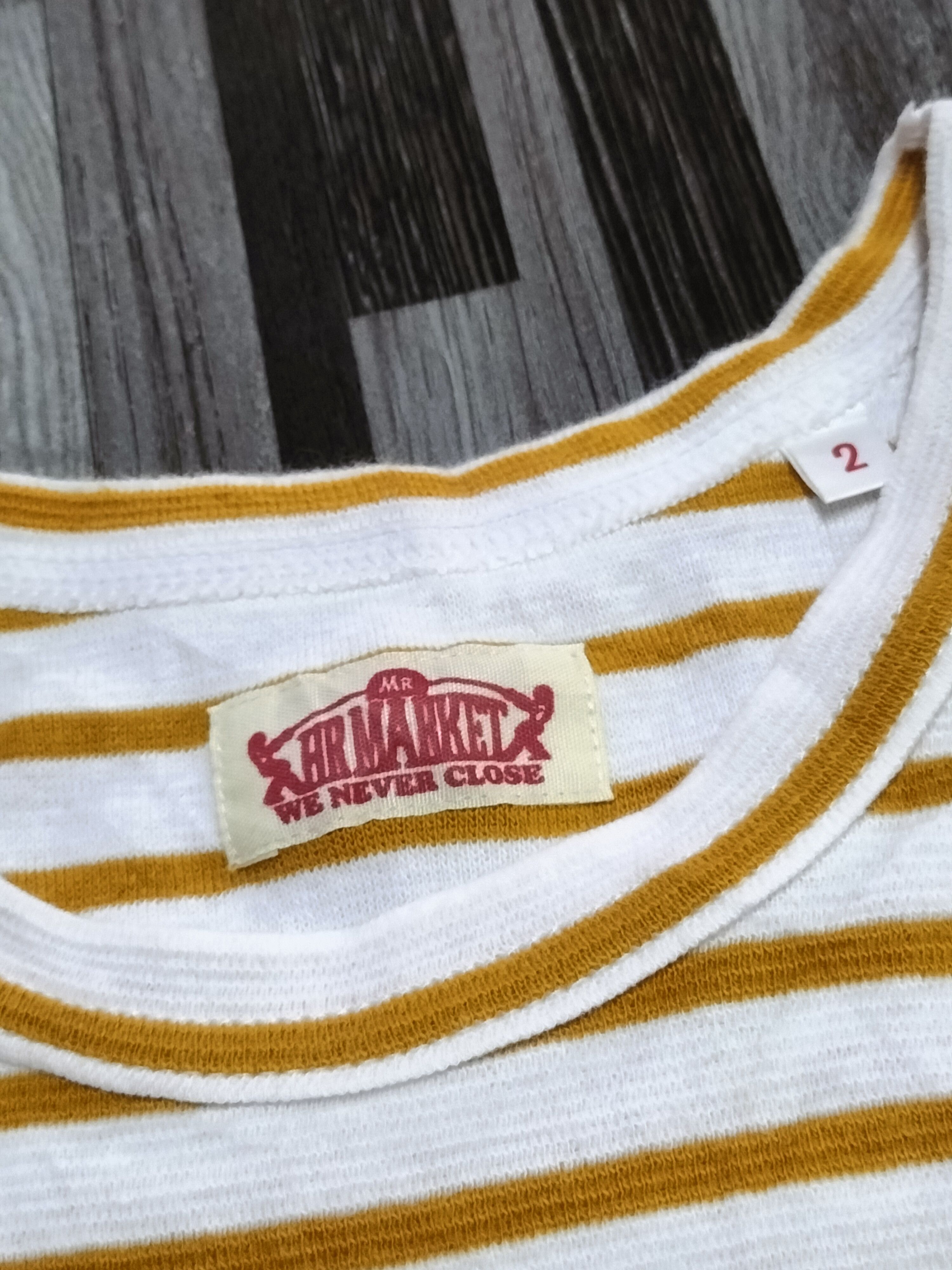 HRMTG HR MARKET STRIPES SLIMFIT TEE FASHION STREET Size US M / EU 48-50 / 2 - 3 Thumbnail