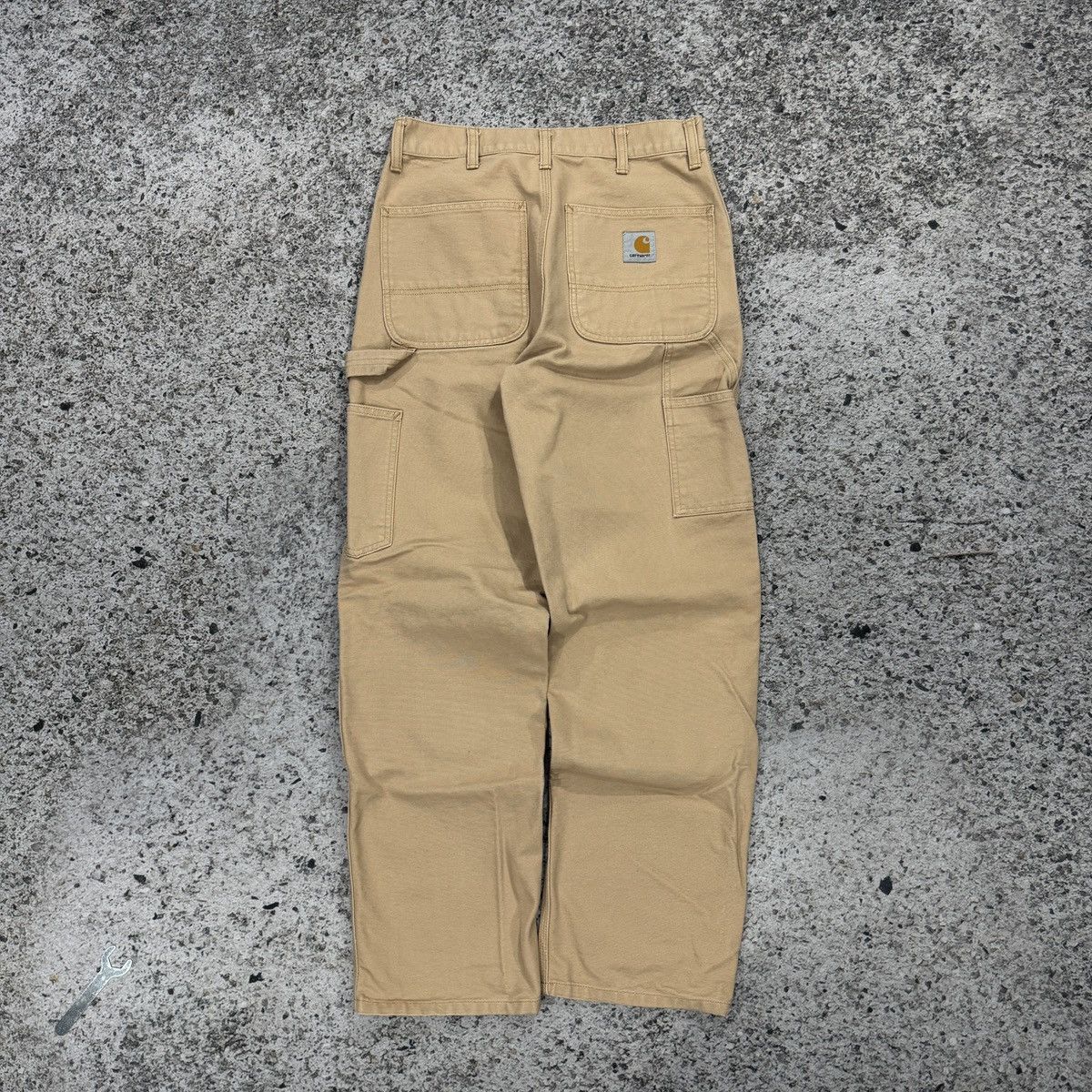 Carhartt Carhartt WIP Tan Double Knee Carpenter Pants Size US 29 - 2 Thumbnail
