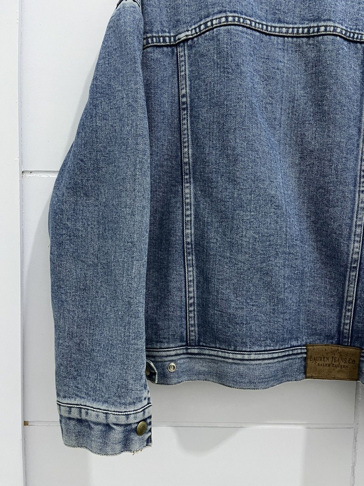 Ralph Lauren Lauren Jeans Co Ralph Lauren Lined Button Up Jean Jacket Size US M / EU 48-50 / 2 - 7 Thumbnail