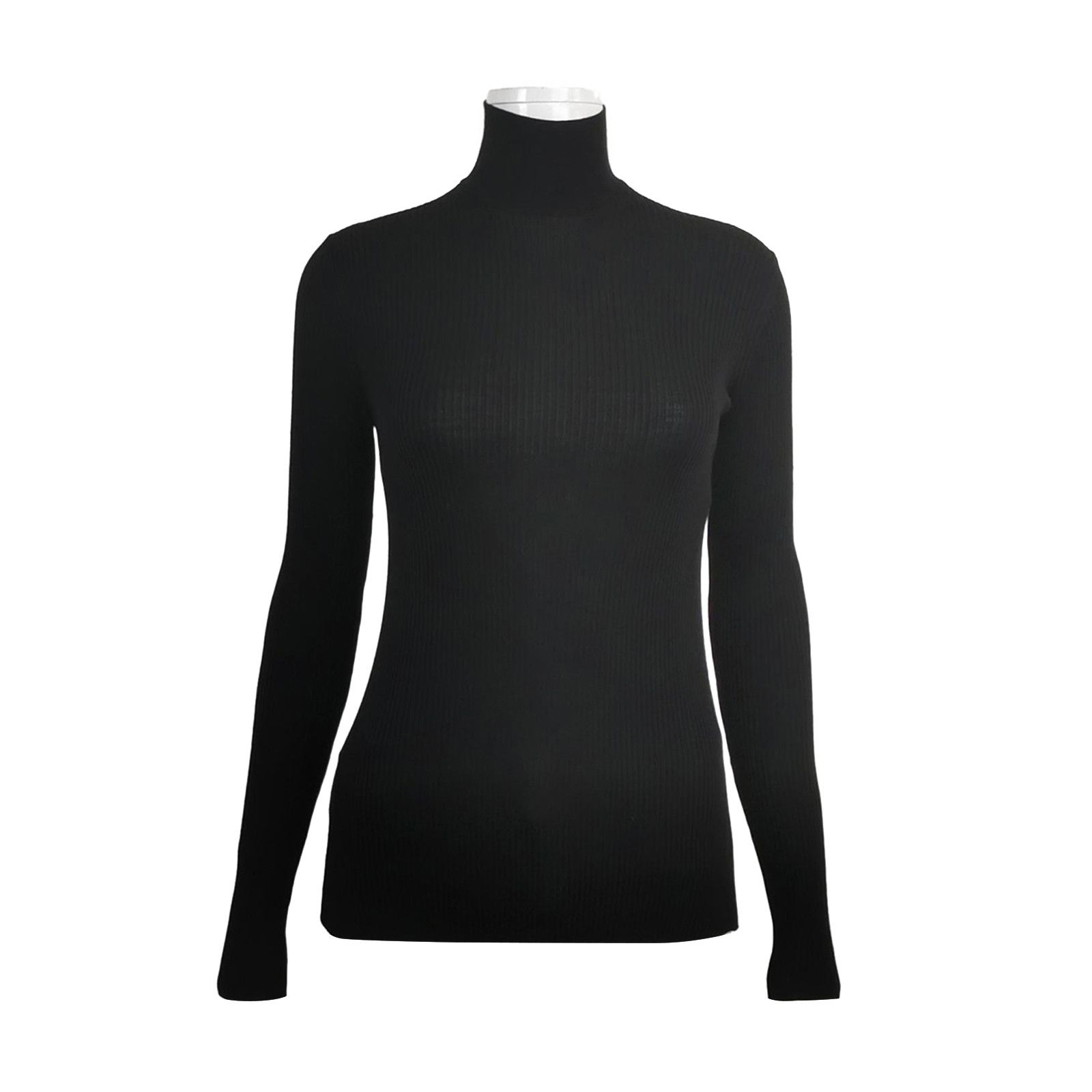 Prada Prada Ribbed Virgin Wool Sweater Size 38 Size XS / US 0-2 / IT 36-38 - 1 Thumbnail