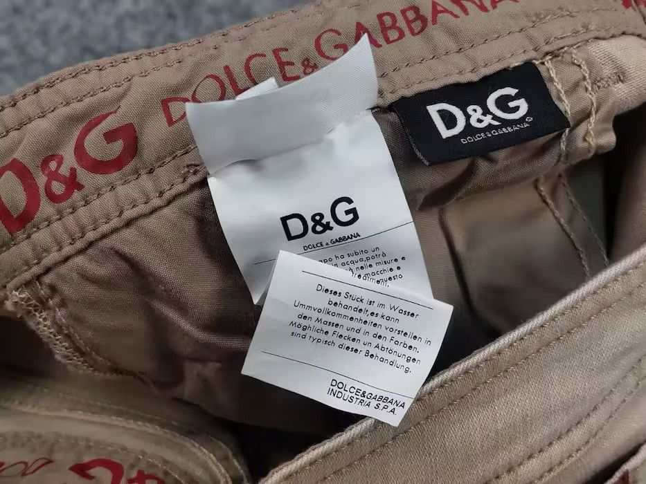 Dolce & Gabbana Vintage 90's Dolce & Gabbana amazing Beige denim tight Jeans Size 30" / US 8 / IT 44 - 9 Thumbnail