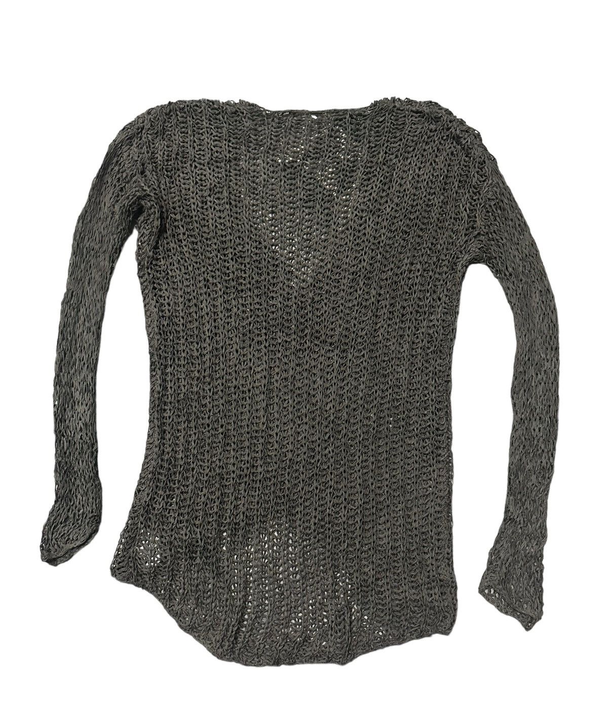 Helmut Lang Helmut Lang knit asymmetric long sleeve sweater Size S / US 4 / IT 40 - 5 Thumbnail
