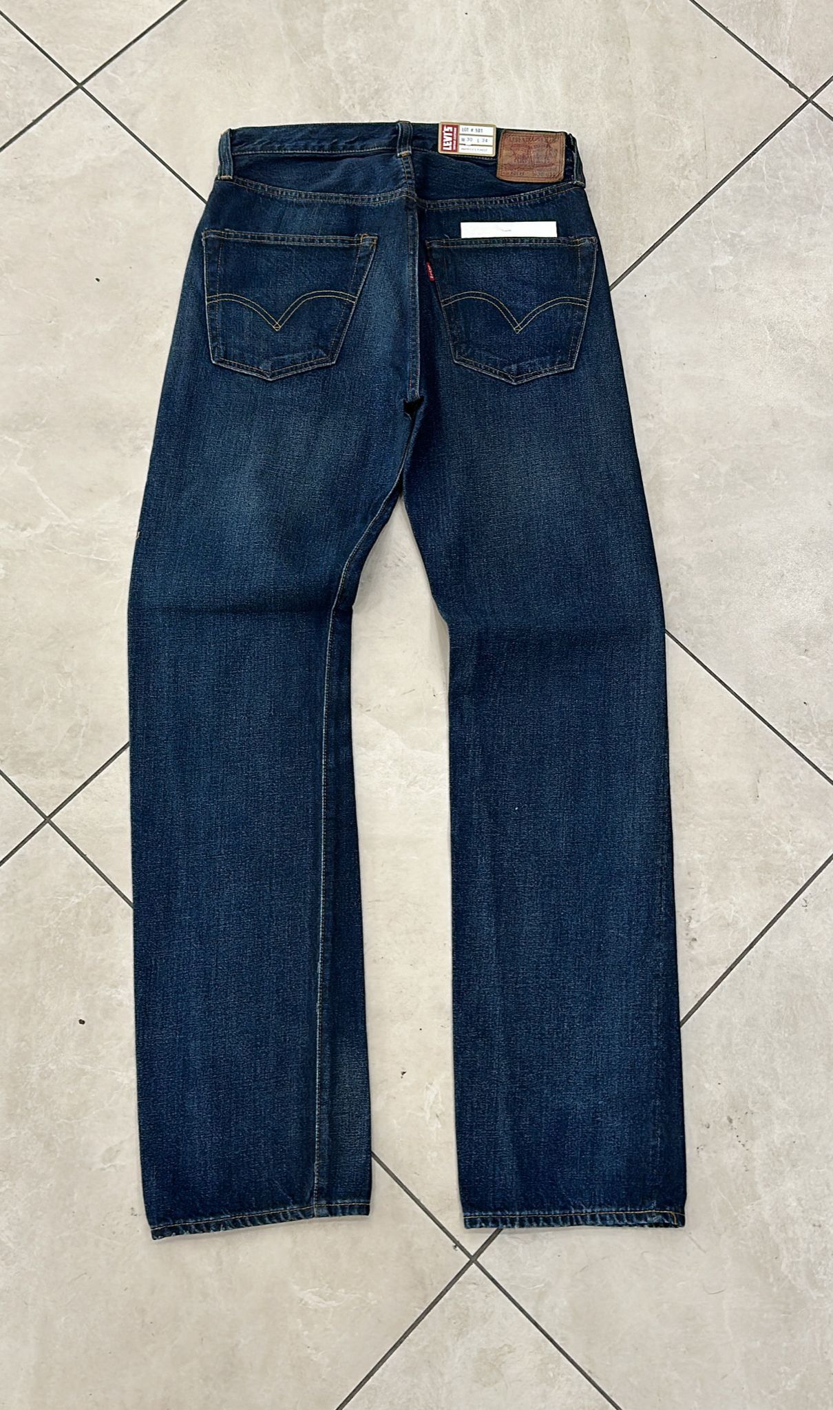 Levi's Vintage Clothing LVC Levi's Vintage Clothing 1947 501XX BigE Selvedge Jeans Size US 30 / EU 46 - 1 Thumbnail