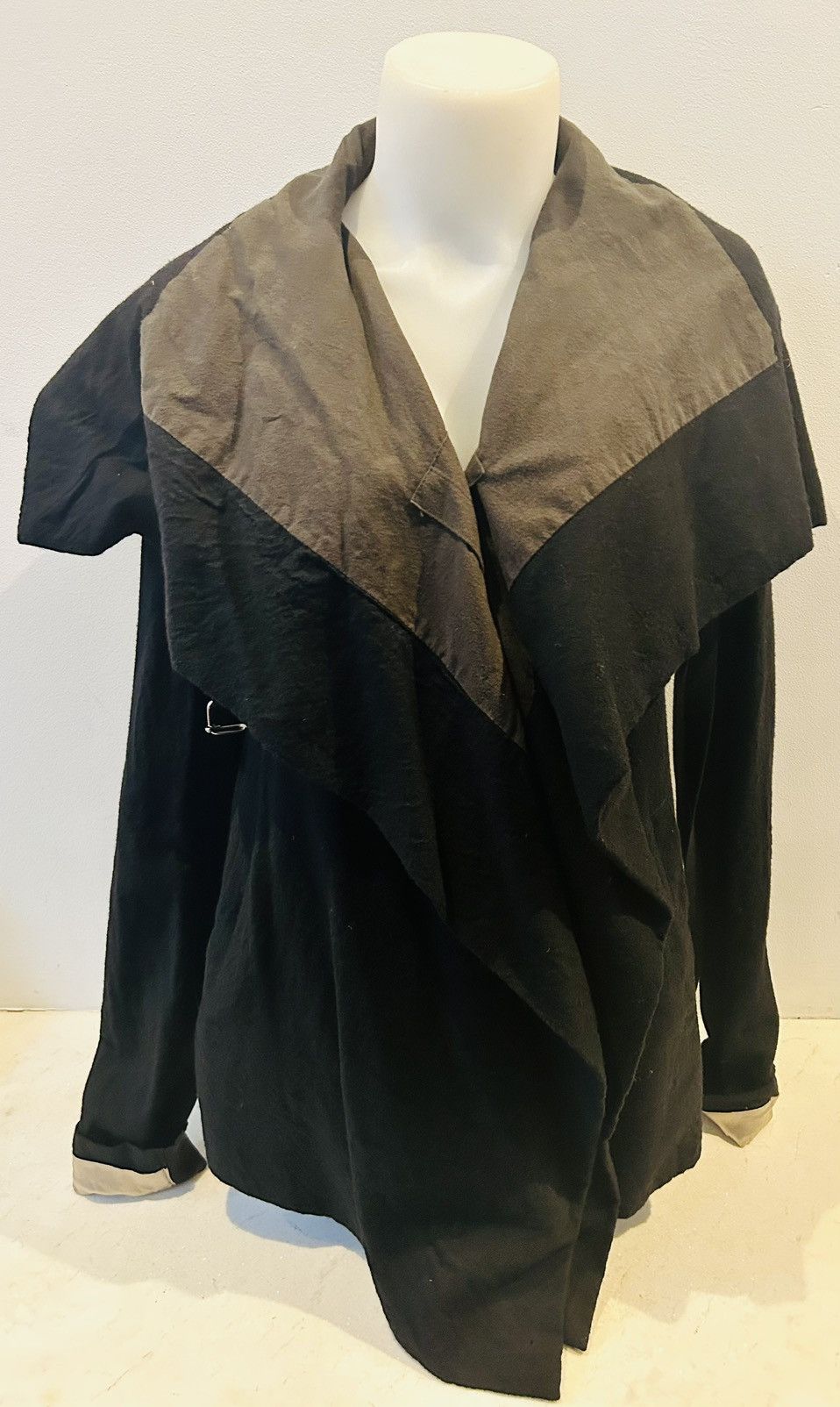 image of Gorgeous Rick Owens Wool Coat Size 10 Womens in Black