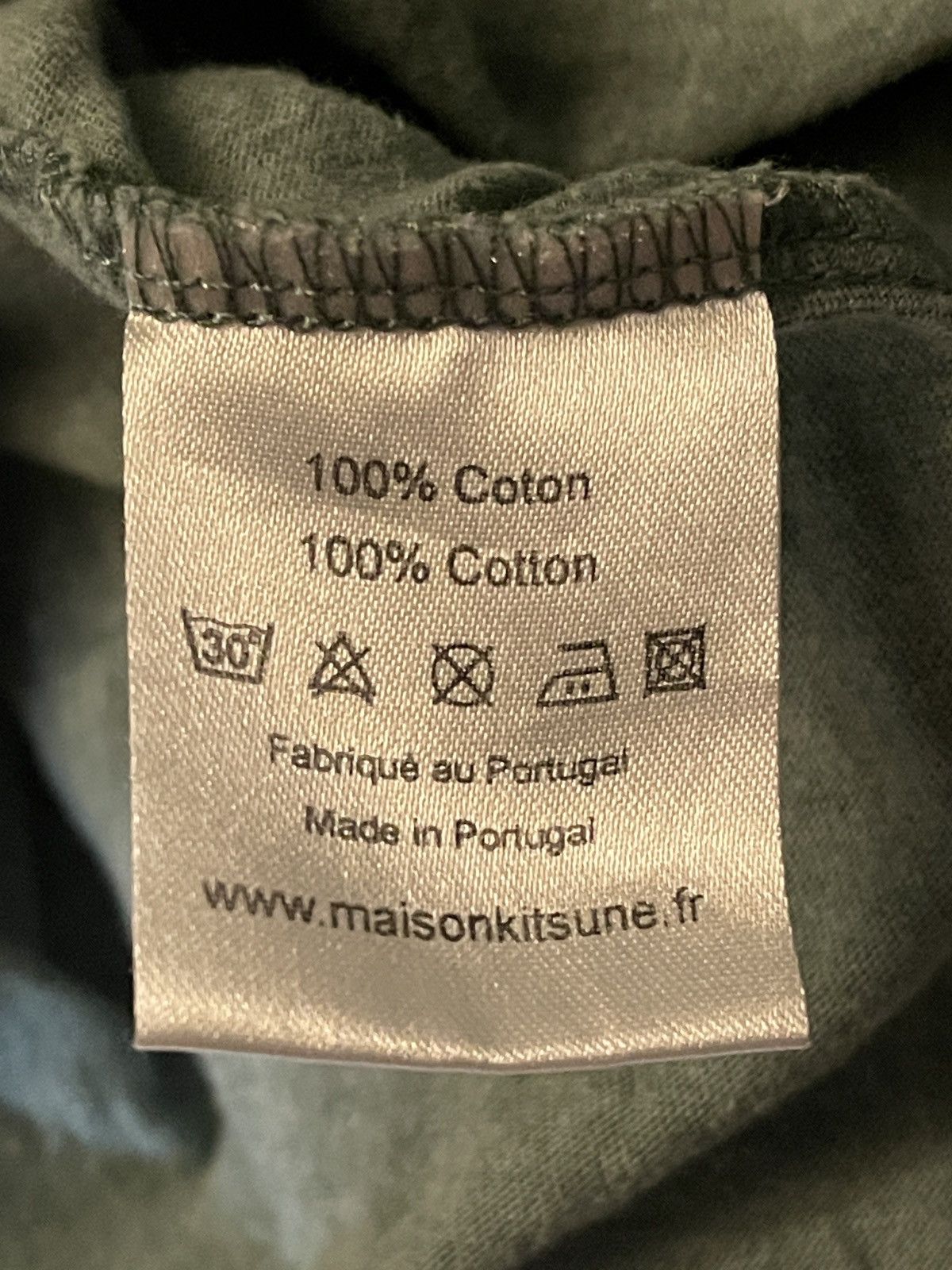 Maison Kitsune Maison Kitsune T Shirt Womens Size Green Parisien New York Size XL / US 12-14 / IT 48-50 - 7 Thumbnail