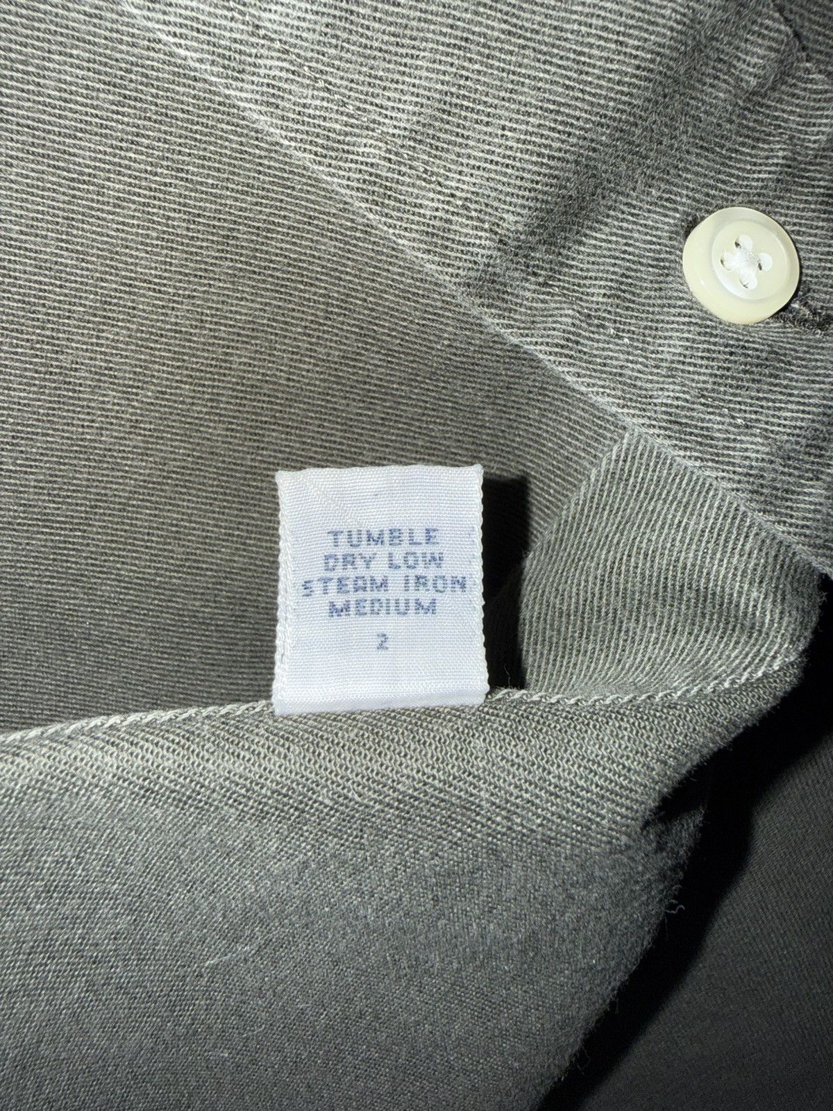 Ralph Lauren Vintage Ralph Lauren Blaire Olive Button Down Shirt Size US M / EU 48-50 / 2 - 6 Thumbnail