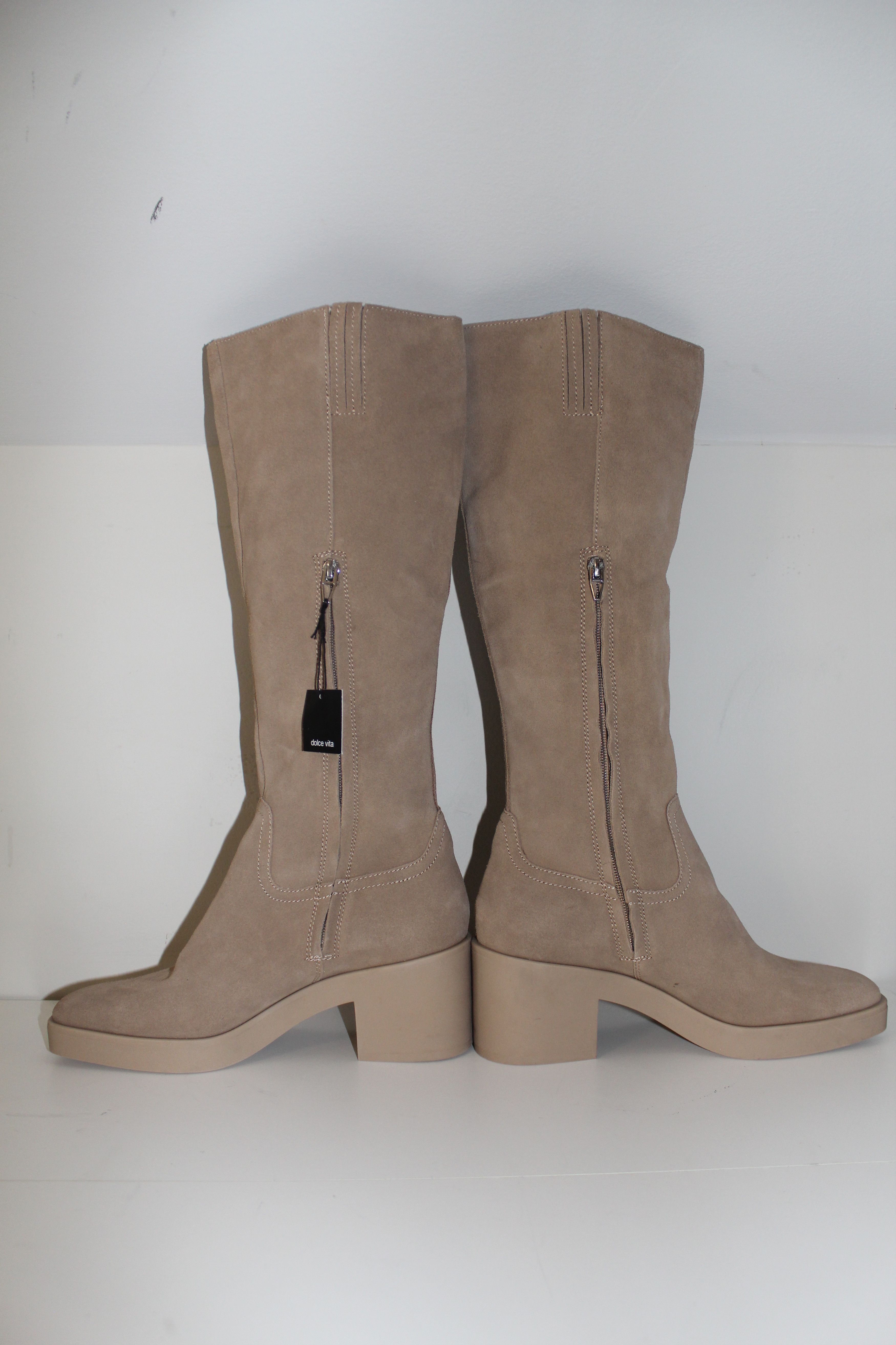Dolce Vita Dolce Vita Corry H2O Dune Suede Knee High Boots Size 10 Size US 10 / IT 40 - 6 Thumbnail