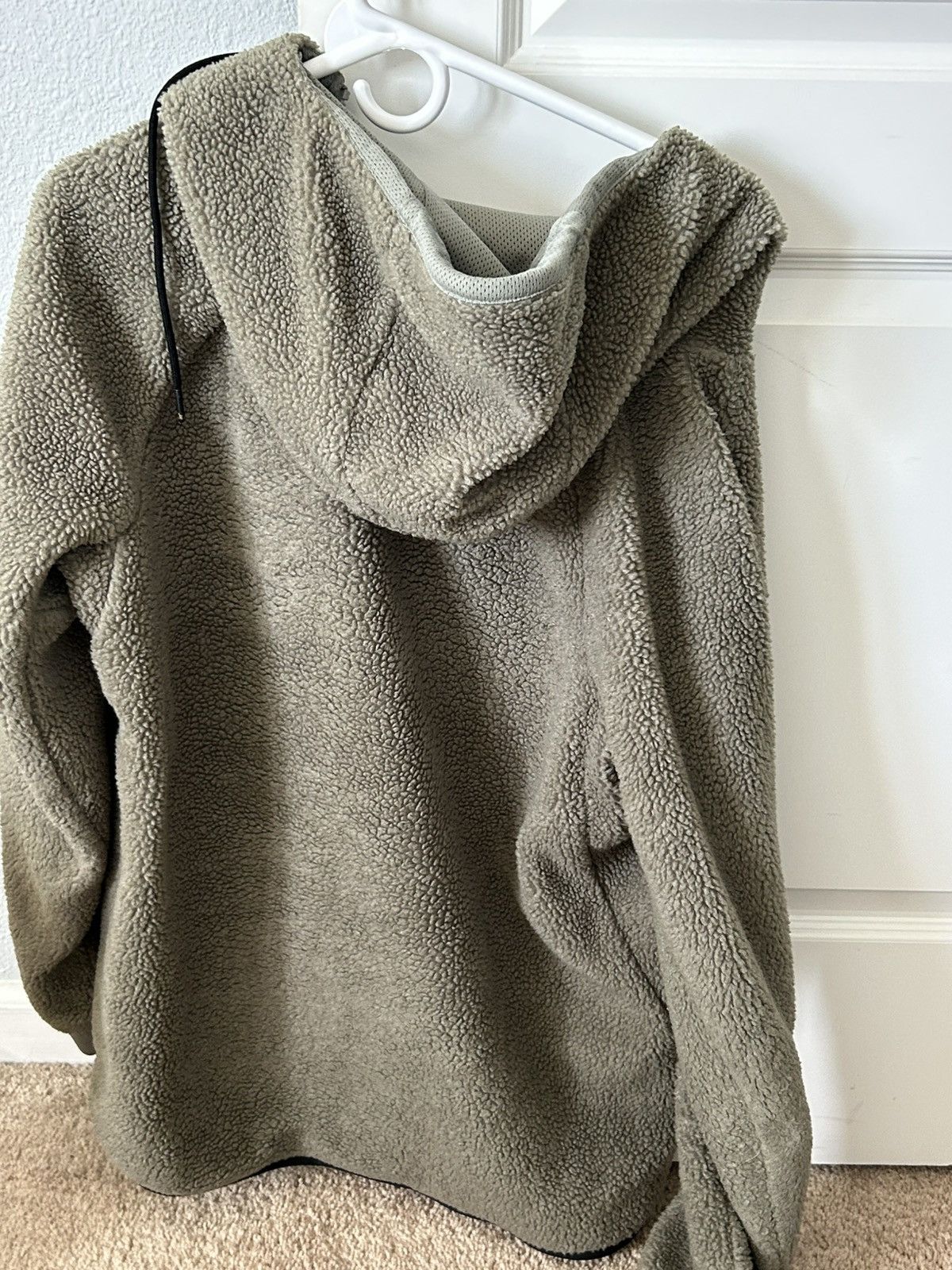 Nike Nike Sportswear Tech Fleece Sherpa Full Zip Hoodie Beige/Tan Size US M / EU 48-50 / 2 - 4 Thumbnail
