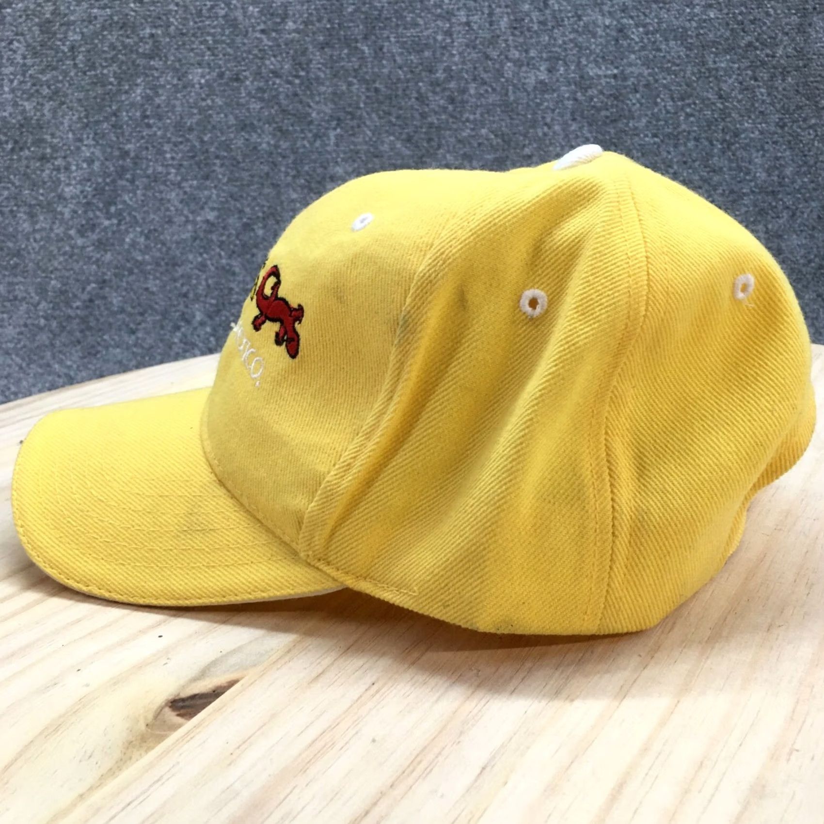 Vintage Mazatlan Mexico Baseball Cap Hat Mens One Size Yellow Adjustable Embroidered Size ONE SIZE - 4 Thumbnail