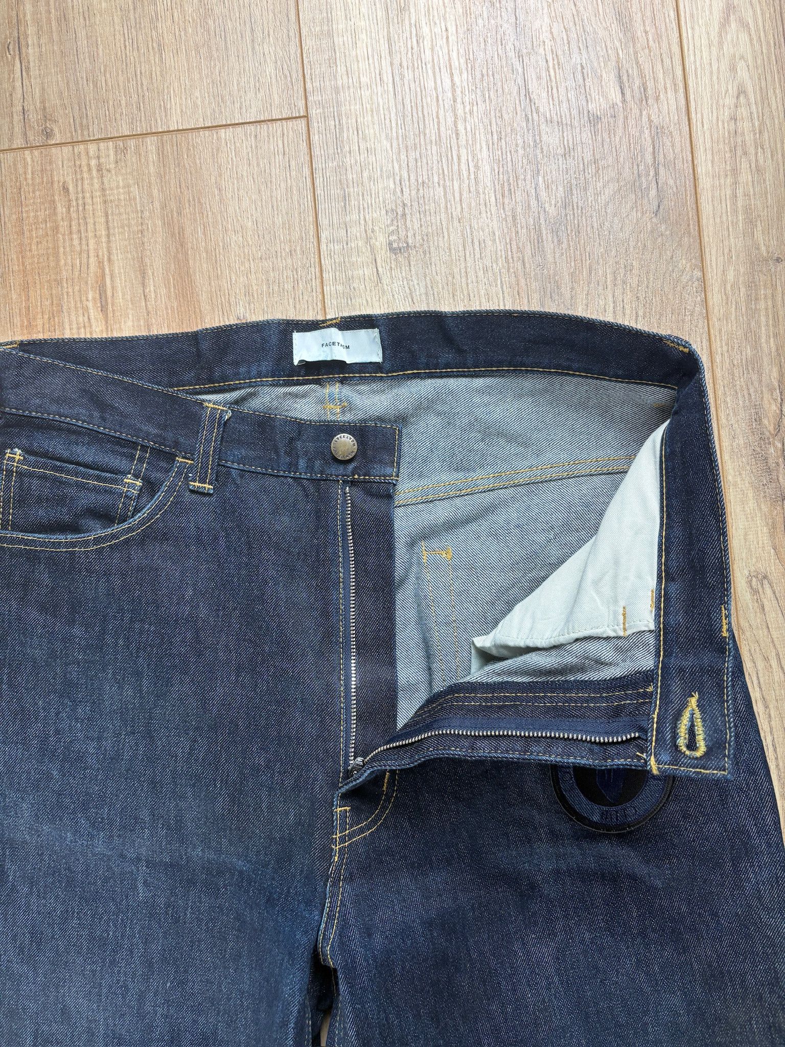 Facetasm Facetasm Wide Leg Jeans Indigo Size US 32 / EU 48 - 11 Thumbnail