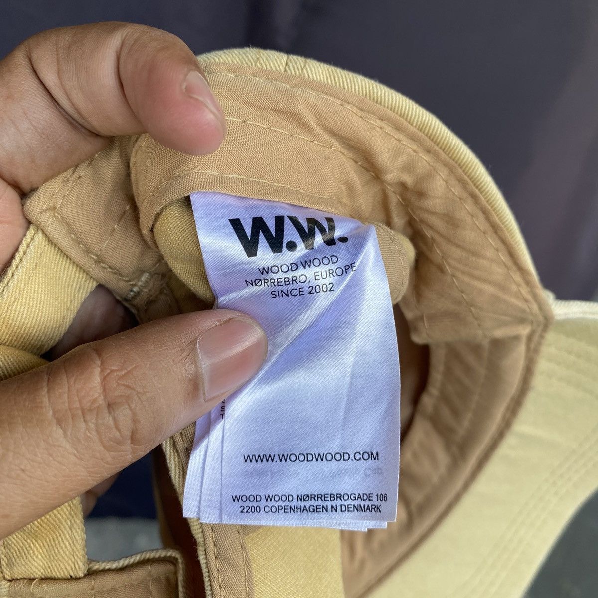 Wood Wood Wood wood low profile six panel cap Size ONE SIZE - 7 Thumbnail