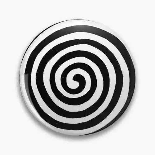Jewelry Spiral Soft Button Pin Size ONE SIZE - 3 Thumbnail
