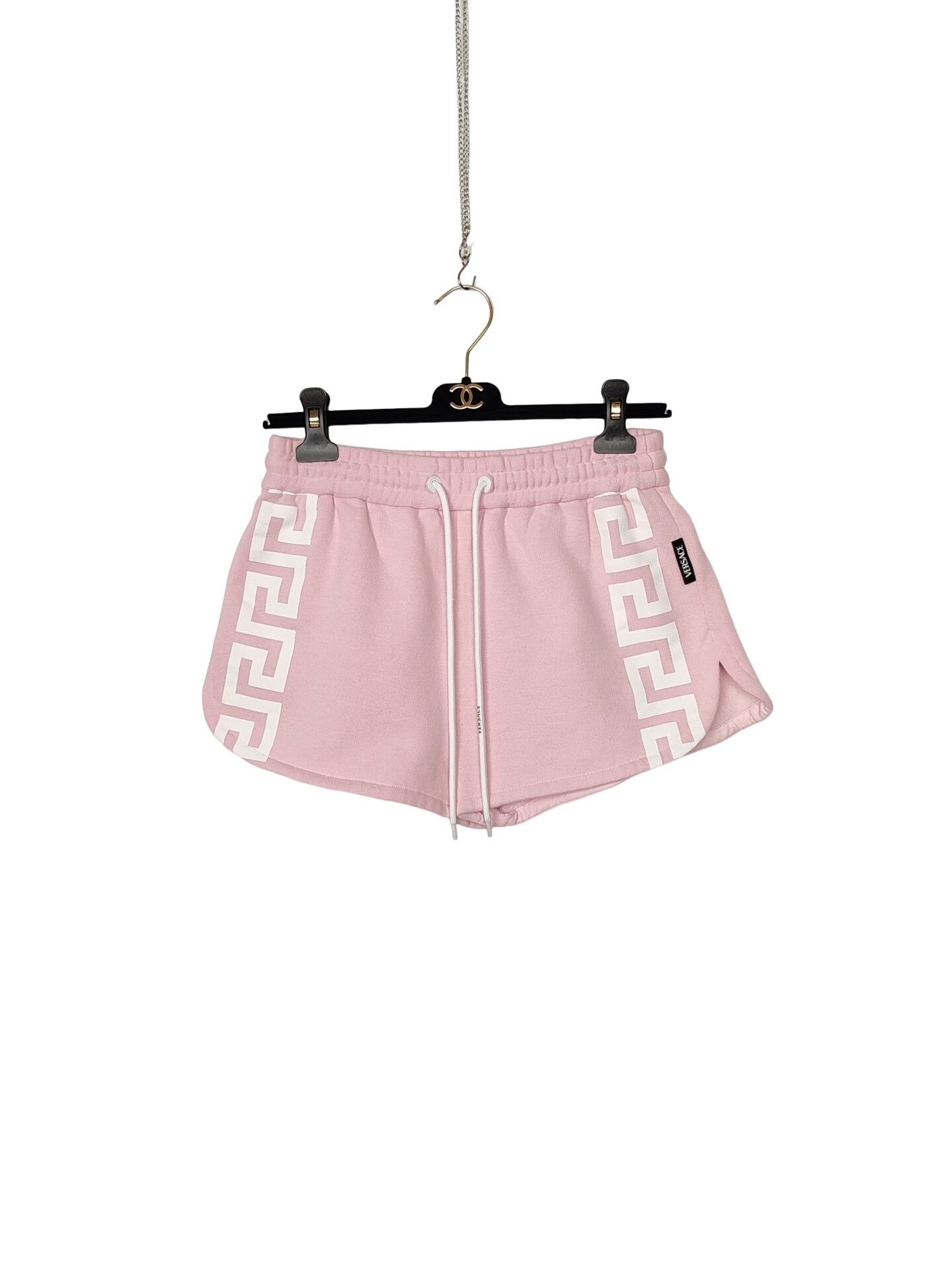 Versace Versace Greek Key Logo Shorts Size 42 Size 28" / US 6 / IT 42 - 1 Thumbnail