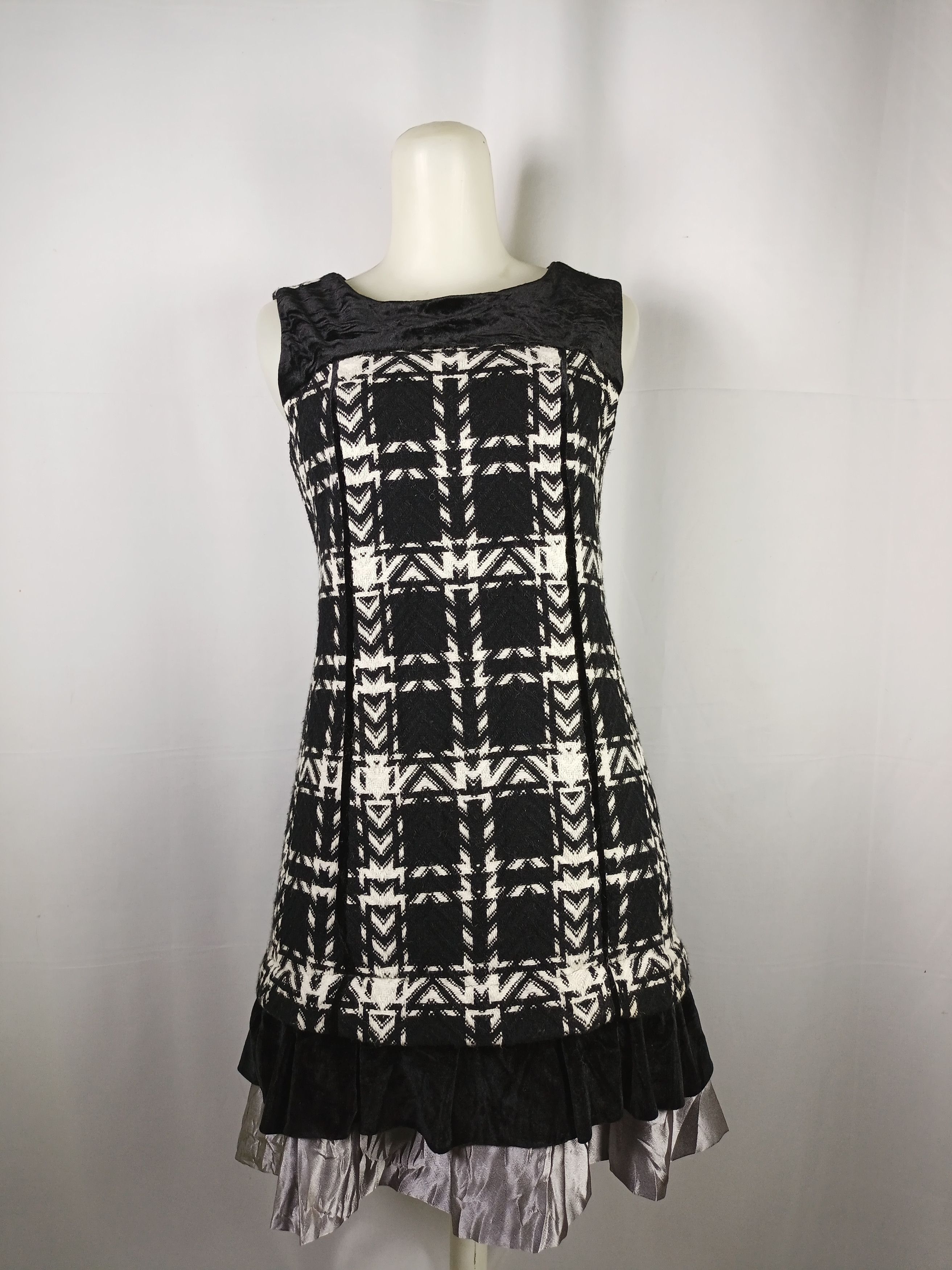 Designer × Japanese Brand N. BY N COCO Knitted Sleeveless Velvet Dress Size M / US 6-8 / IT 42-44 - 1 Thumbnail